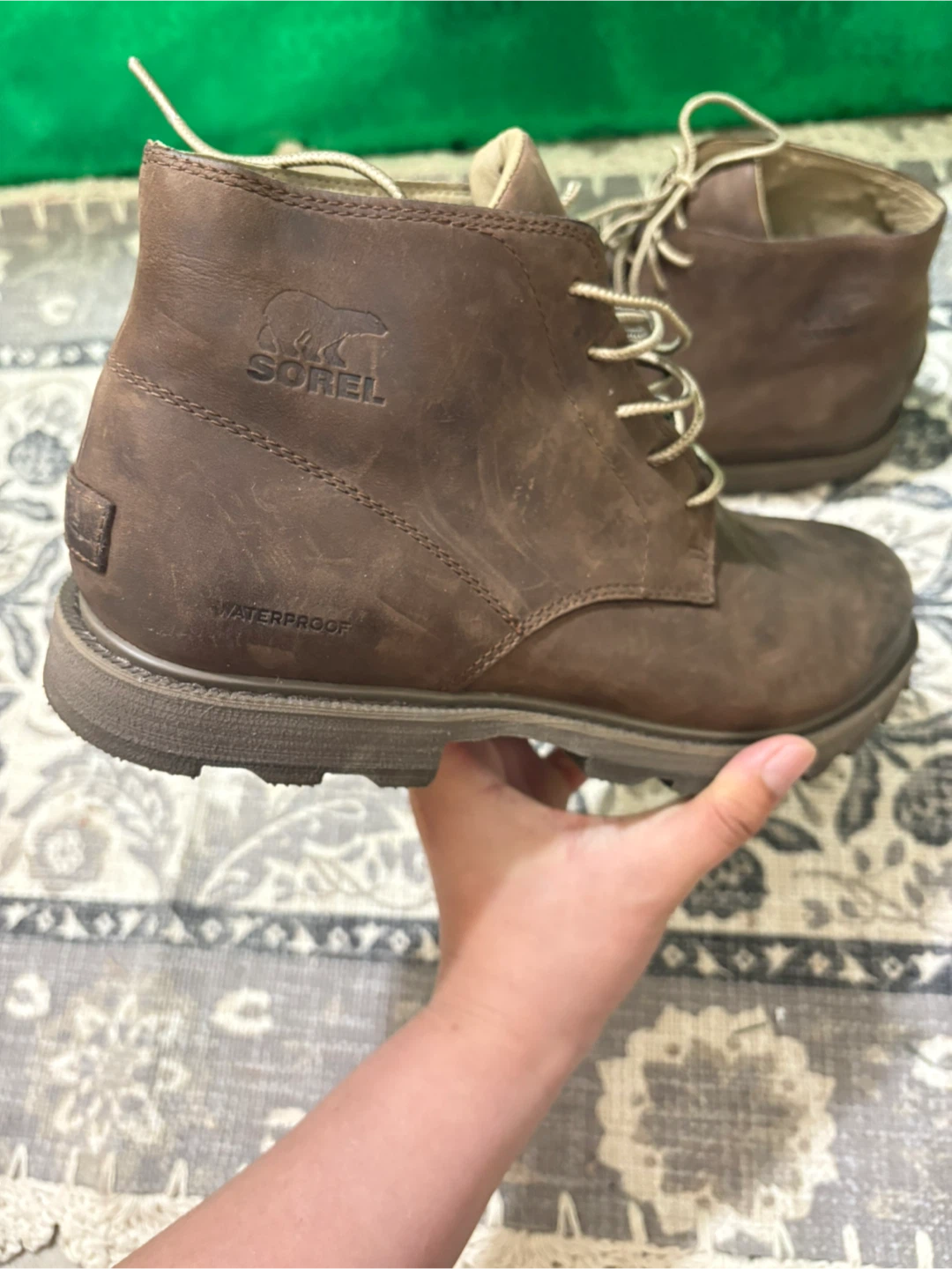 Men’s Size 10.5 Sorel Waterproof Madson 2 chukka boots tobacco - photo 5