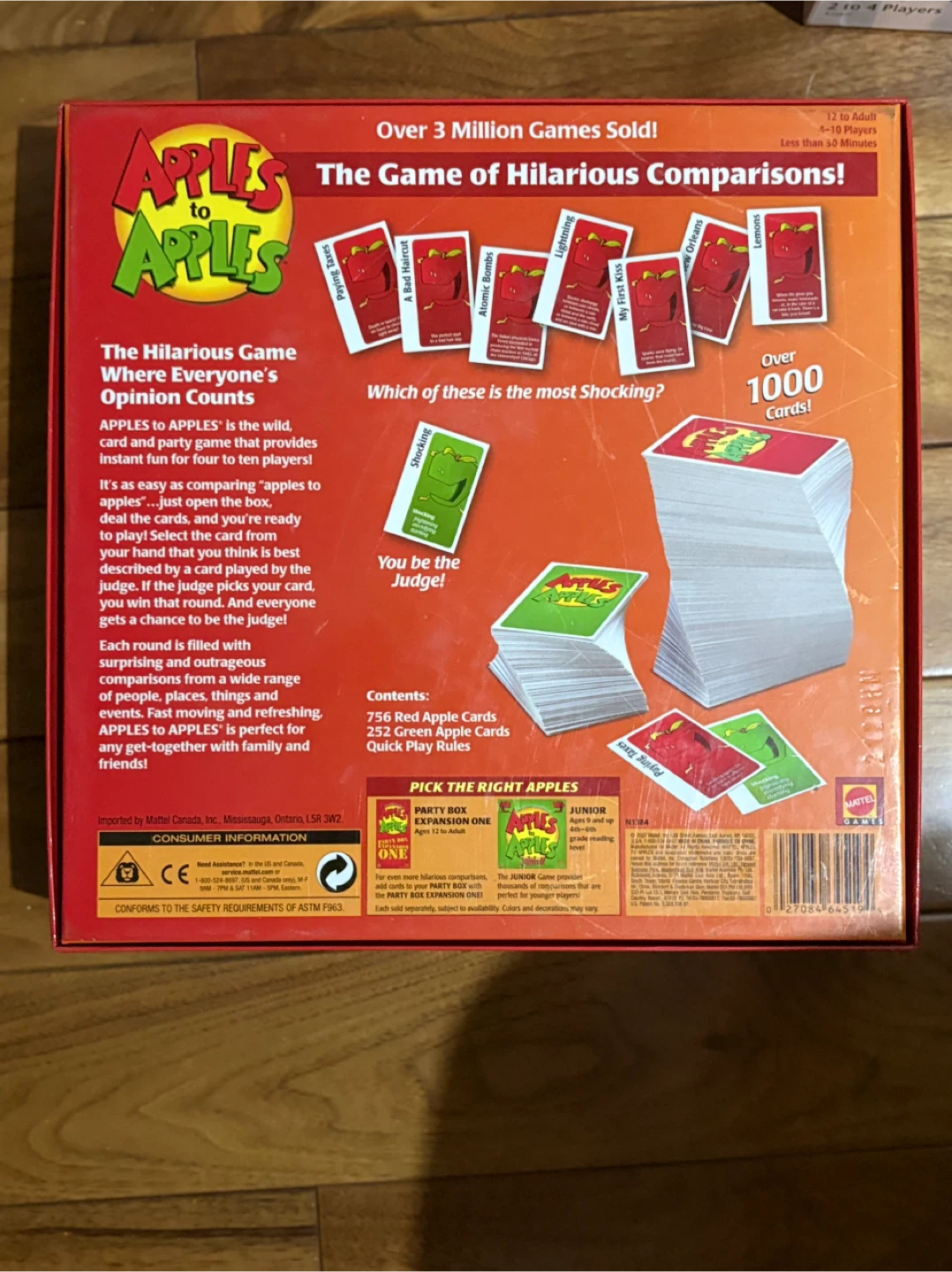 Apples to Apples Party Box Card Game - photo 2