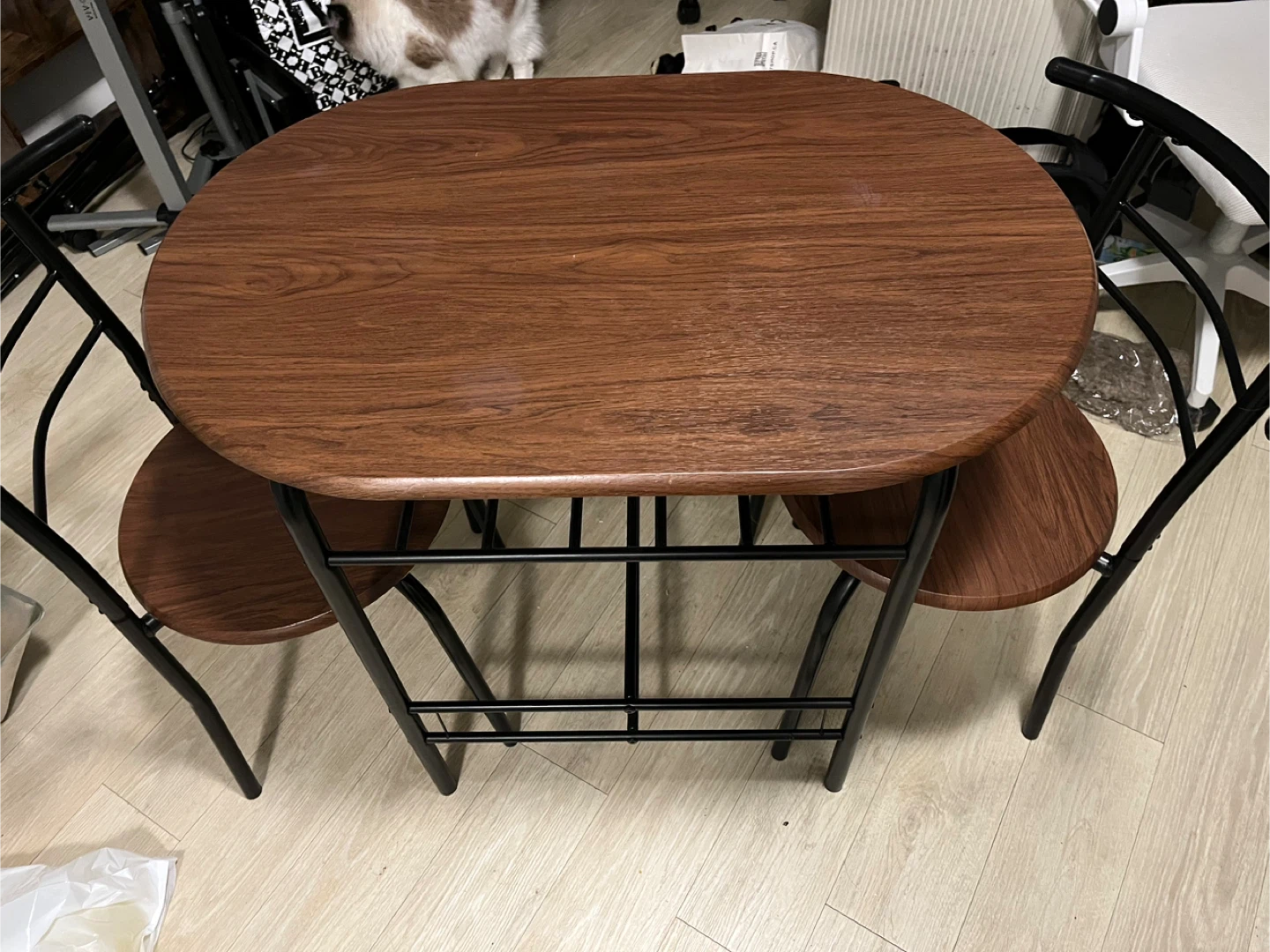 Dining Table Set with 2 Chairs