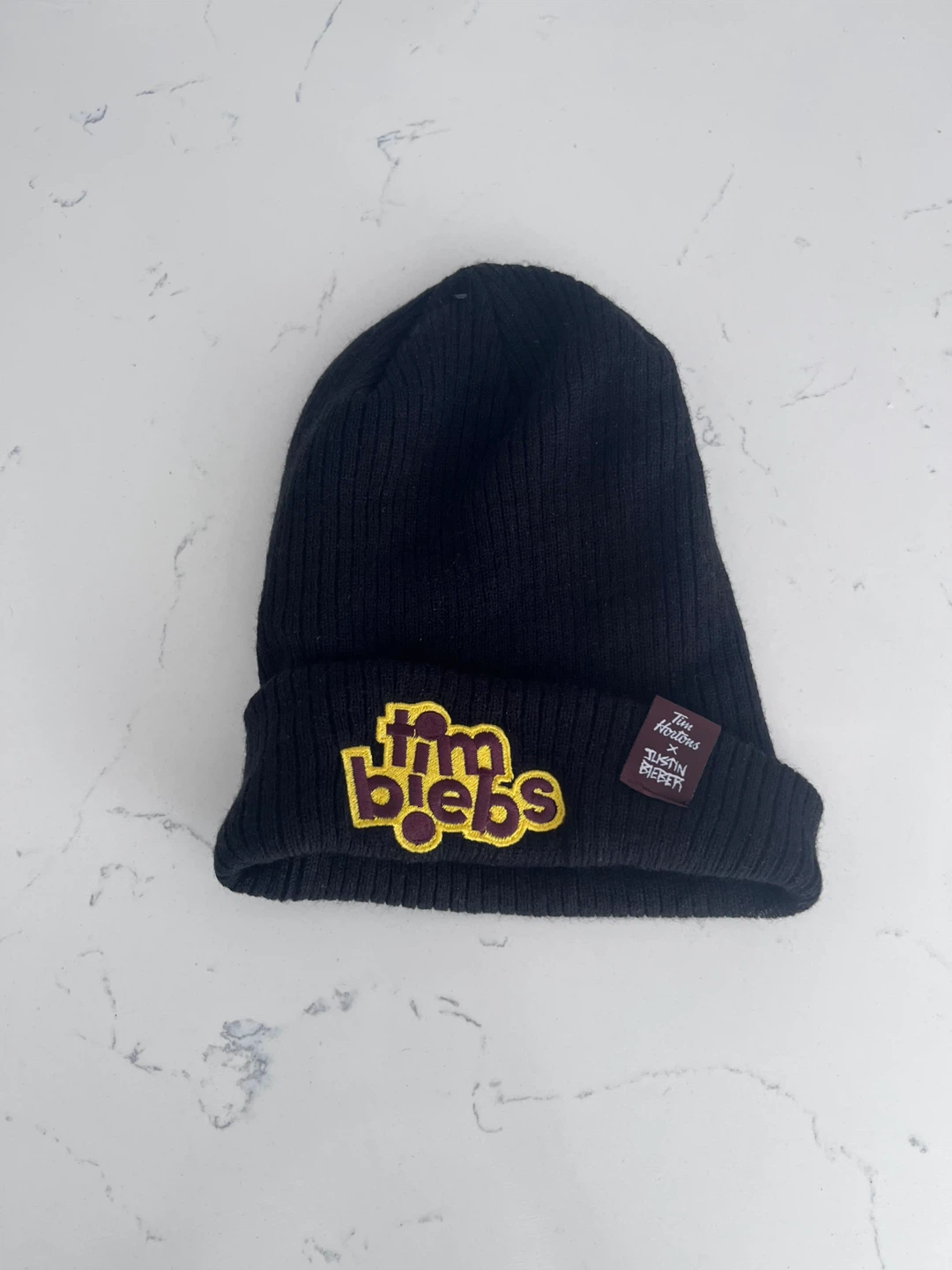 Tim Hortons x Justin Bieber Black Beanie