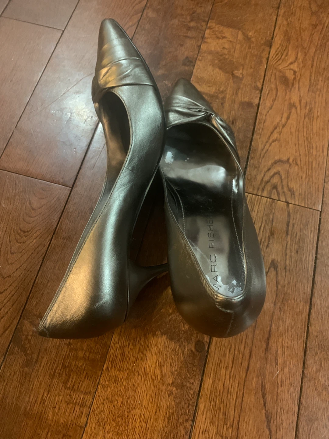 Marc Fisher Women's Silver Pointed Toe Heels - photo 3