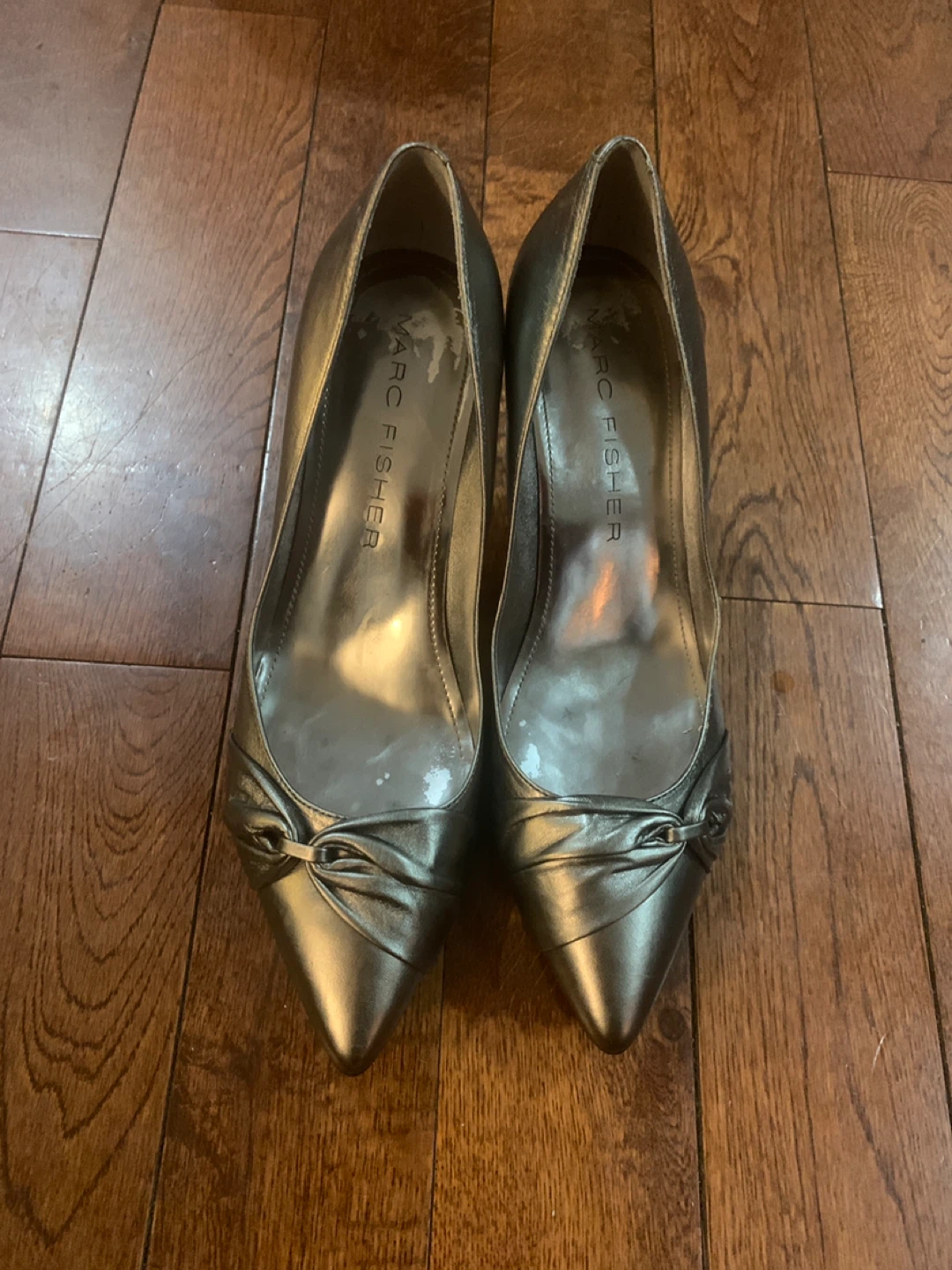 Marc Fisher Women's Silver Pointed Toe Heels - photo 2