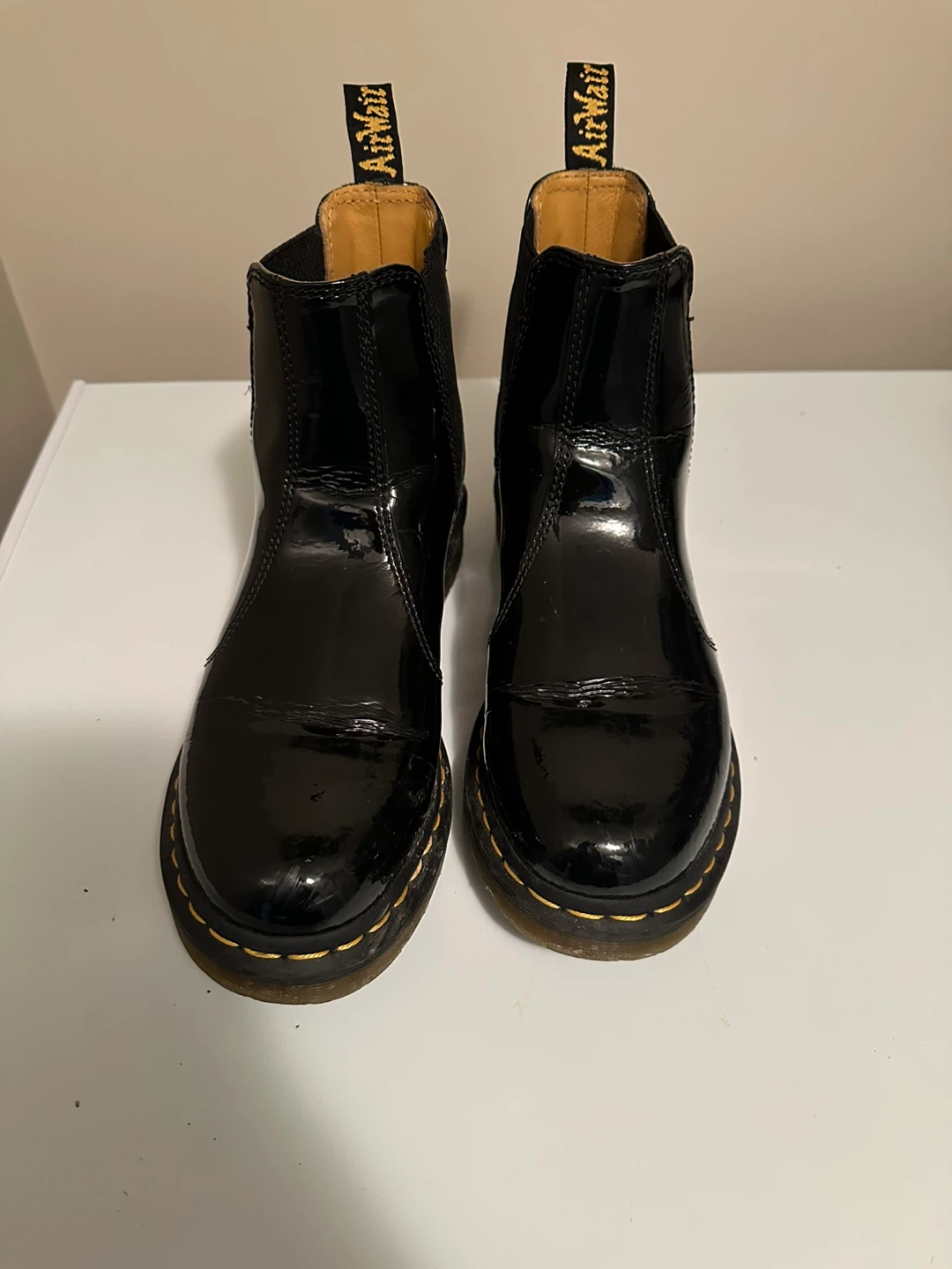 Dr. Martens 2976 Chelsea Boots - Black Patent Leather - photo 5