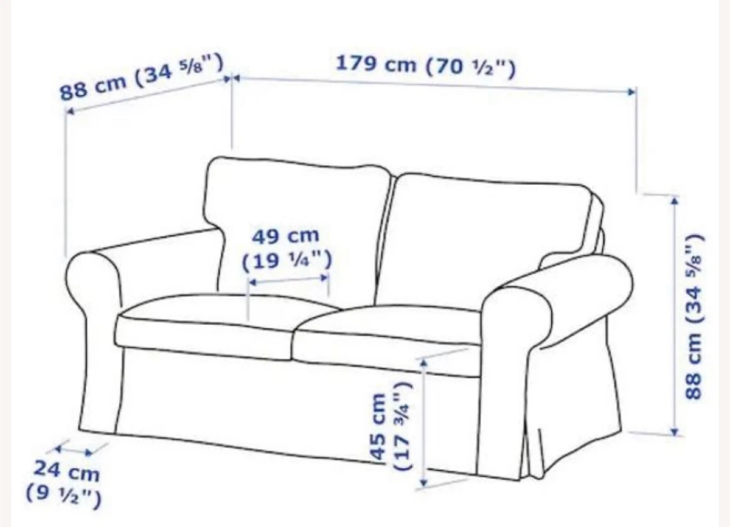IKEA Friheten Sleeper Sofa - Brown - photo 4