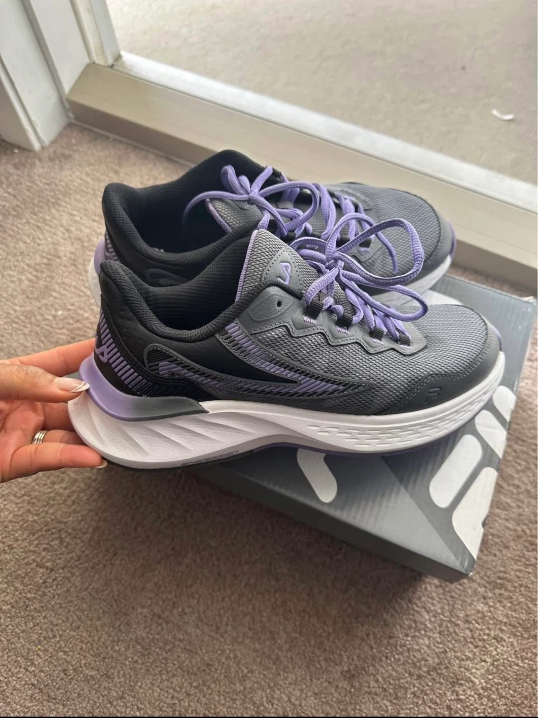 Fila Women's Running Shoes - Grey/Purple - photo 5