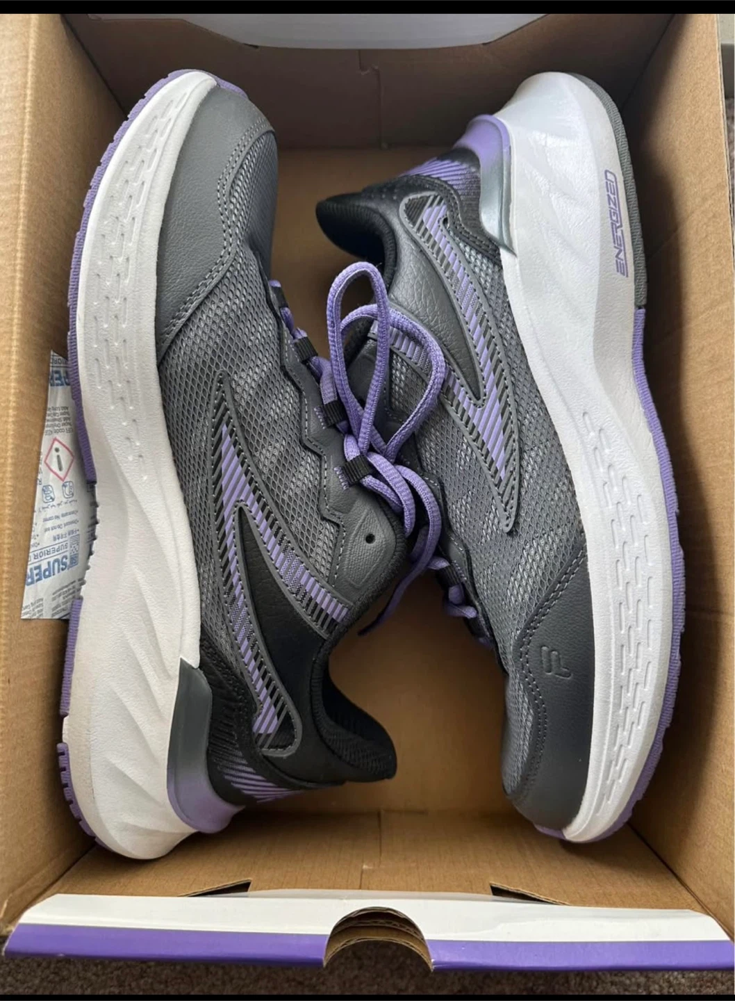 Fila Women's Running Shoes - Grey/Purple