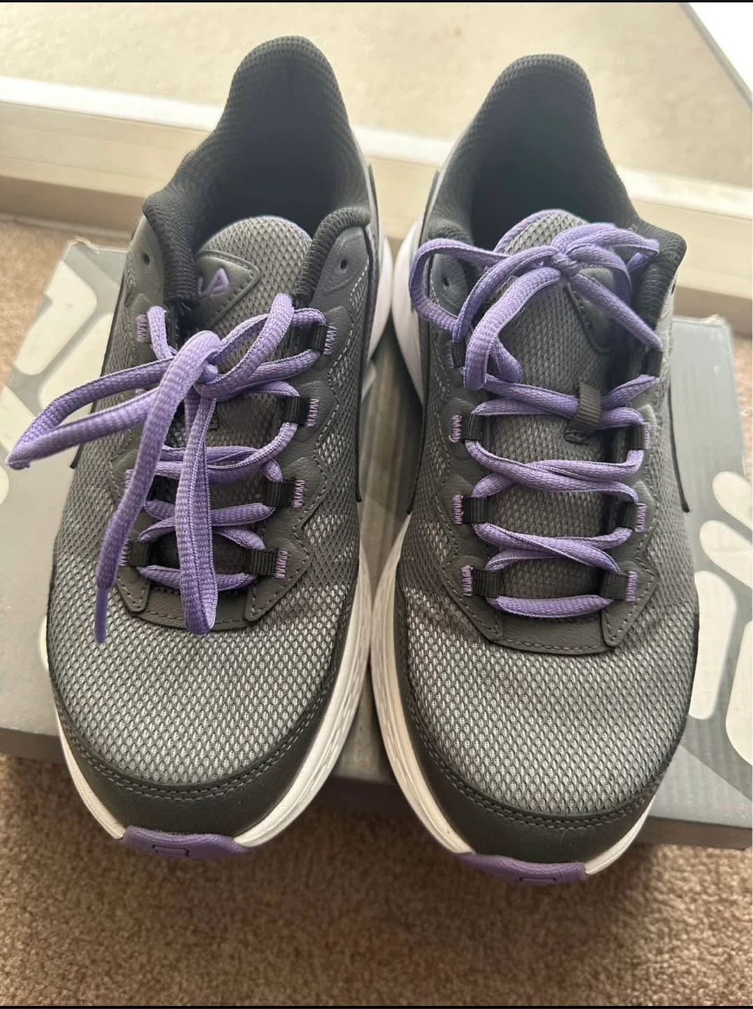 Fila Women's Running Shoes - Grey/Purple - photo 4
