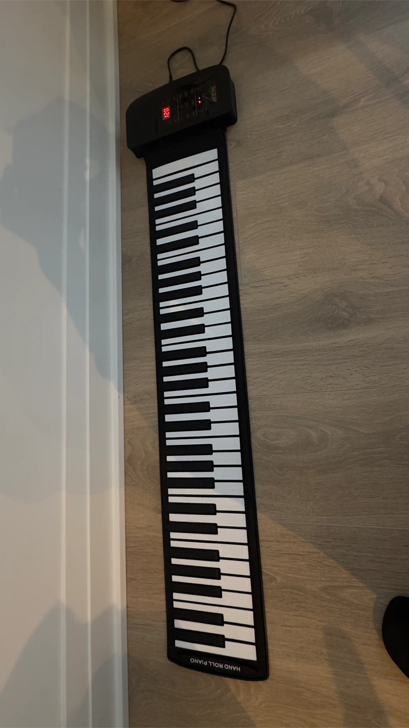 Silicon Flexible Roll Up Piano - photo 2