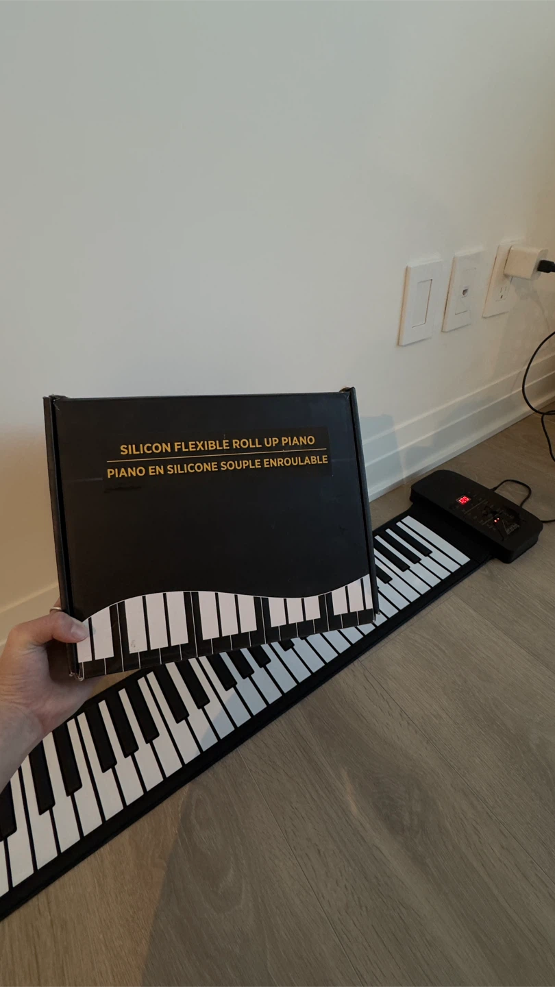 Silicon Flexible Roll Up Piano