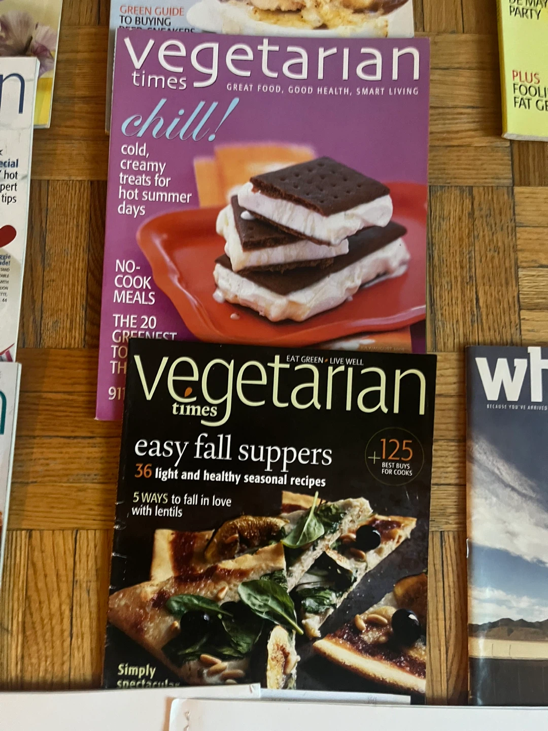 SET  of 15 Vegetarian Times Magazine Collection - photo 4