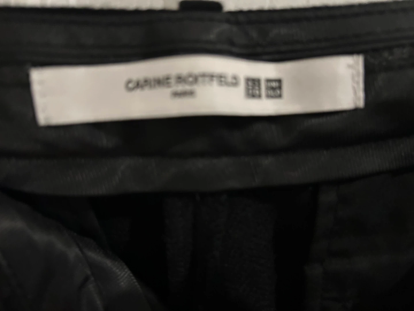 UNIQLO Women's Wool Blended Slim Fit Pants - Black - photo 4