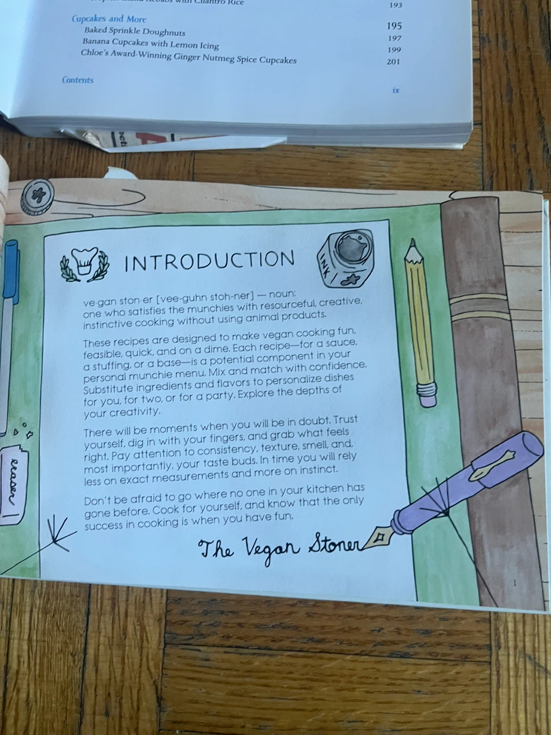 Chloe's Kitchen & The Vegan Stoner Cookbook - photo 5