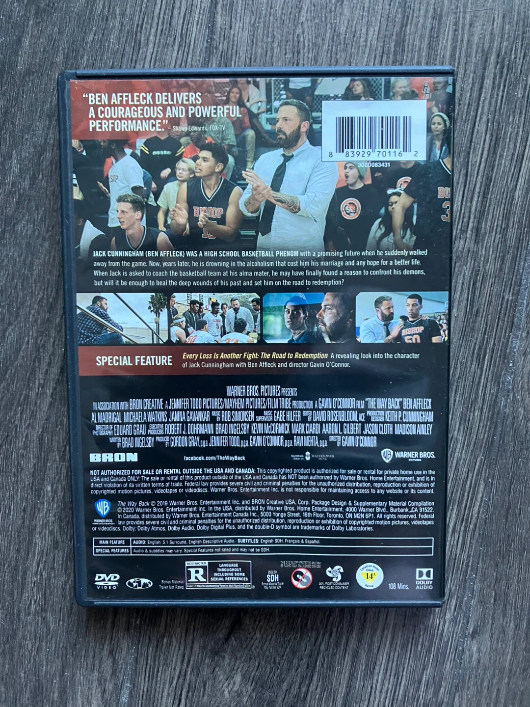 The Way Back DVD - photo 2