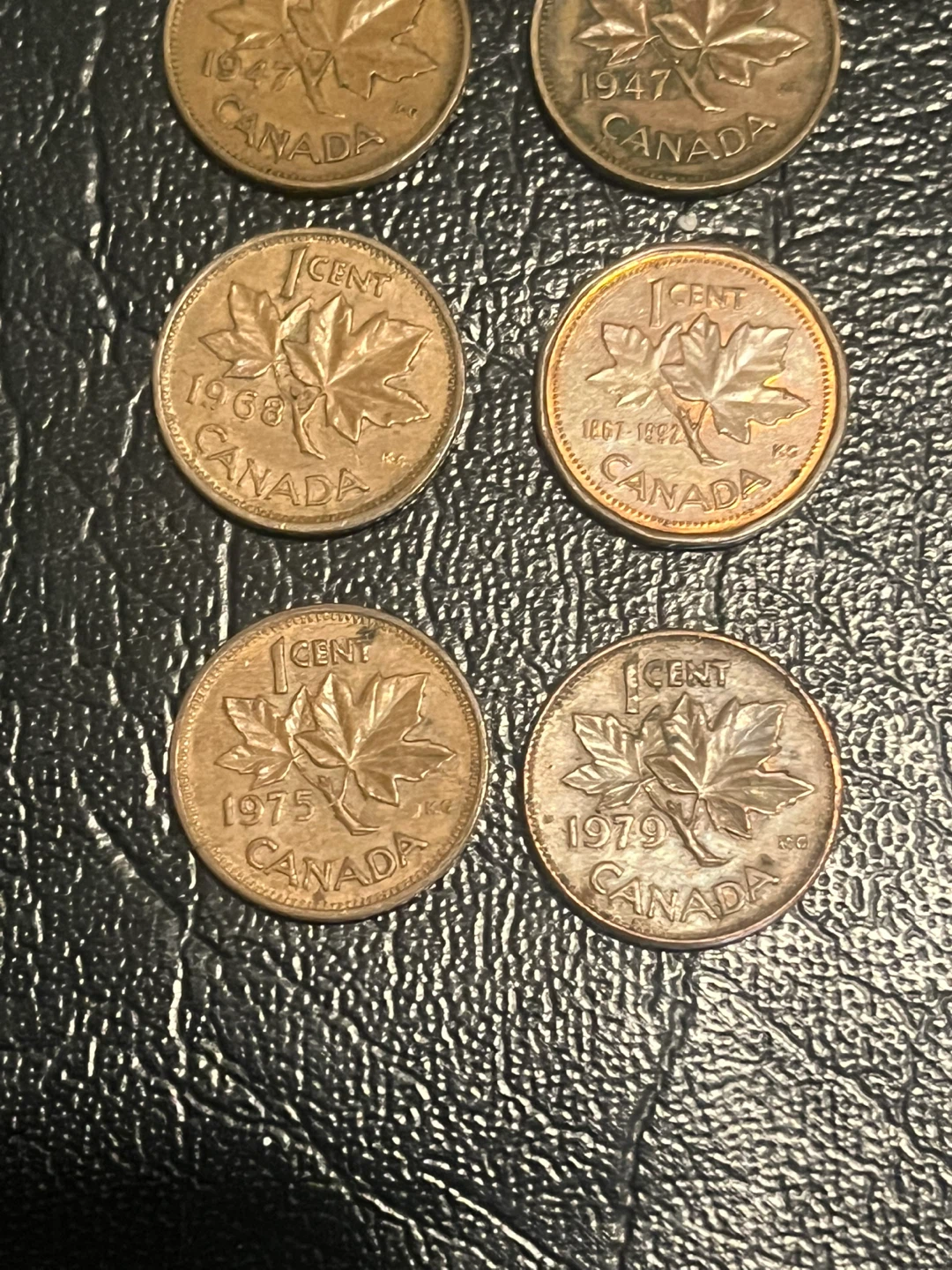 Collection of Pennies rare Canadian pennies 1900s and 1800s - photo 5