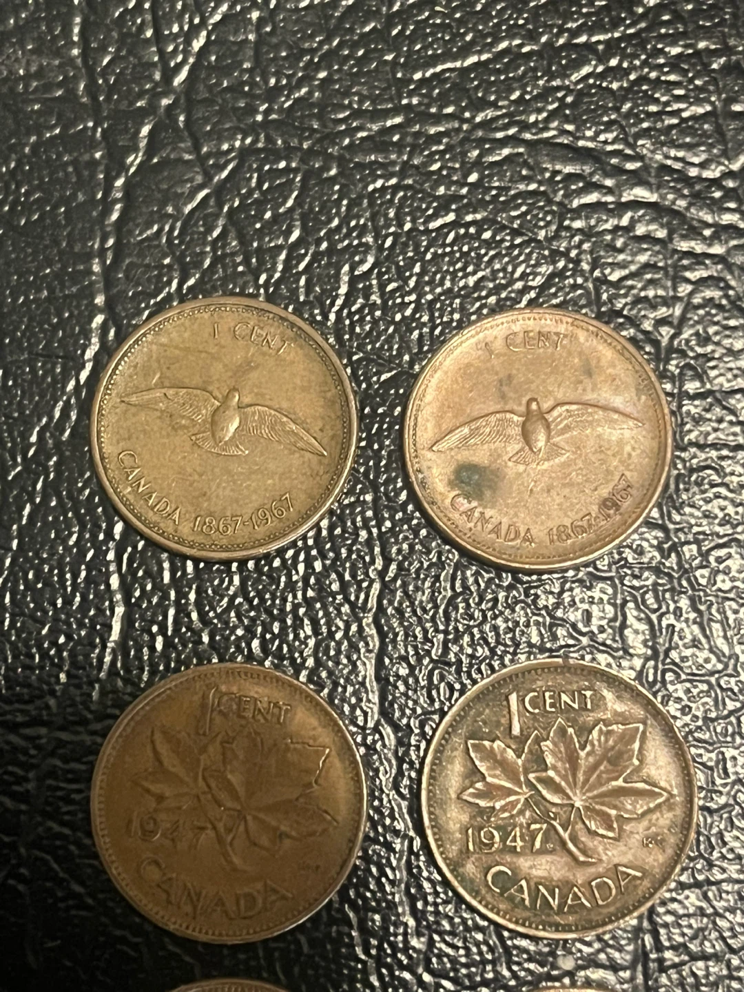 Collection of Pennies rare Canadian pennies 1900s and 1800s