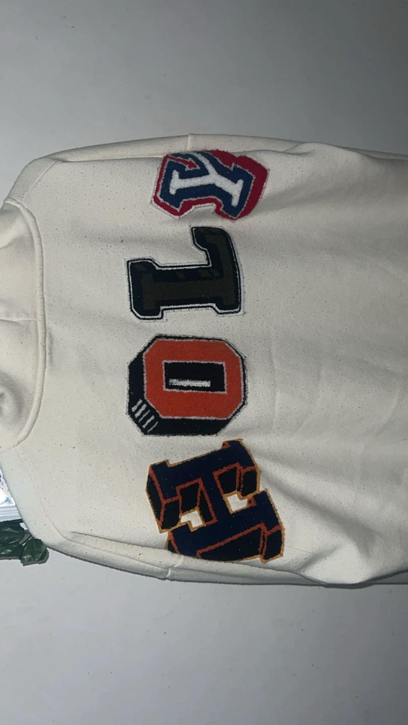 Cream "HOLY 53" Zip-Up Hoodie 🏆 - photo 3