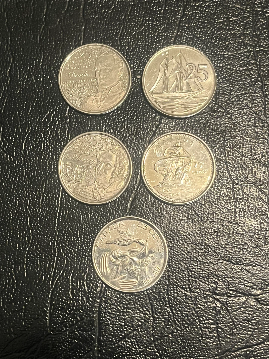 Canadian 25 Cent Coins (Quarter) - Assorted Dates - photo 2