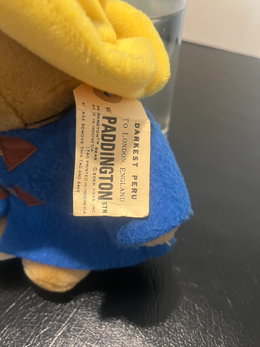 Paddington Bear Plush Toy music box rare - photo 2