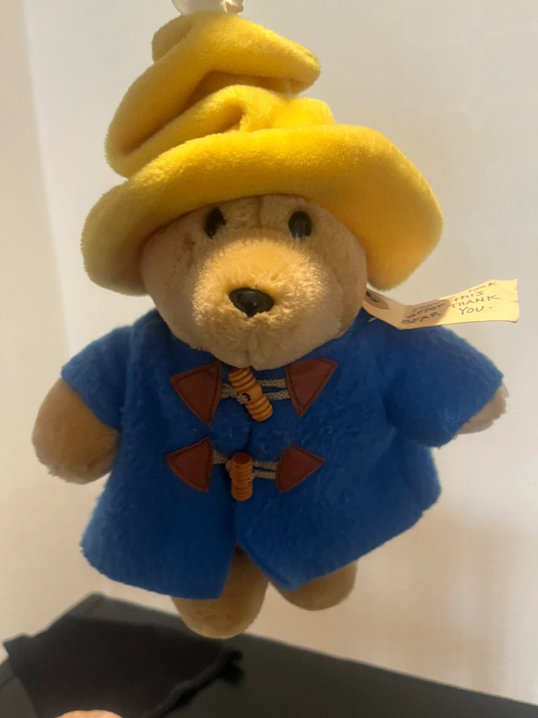 Paddington Bear Plush Toy music box rare - photo 4