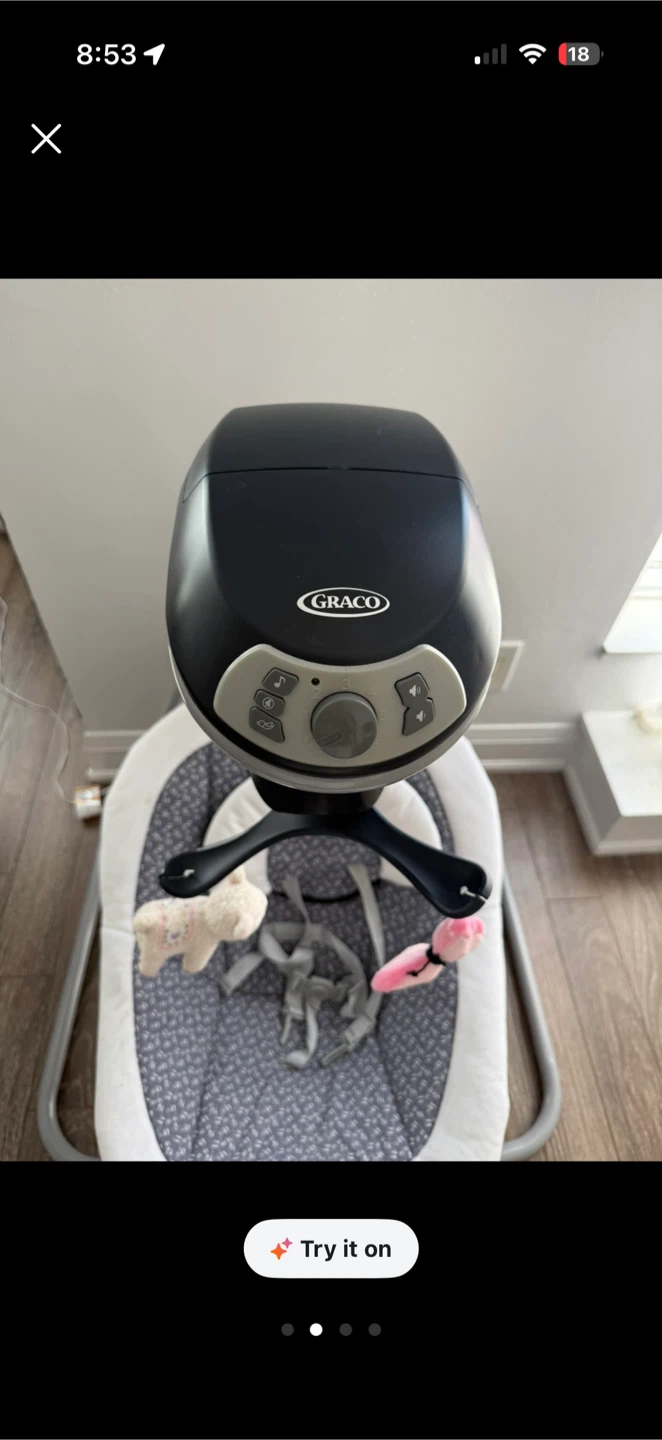 Graco Baby Swing with Vibration - photo 4