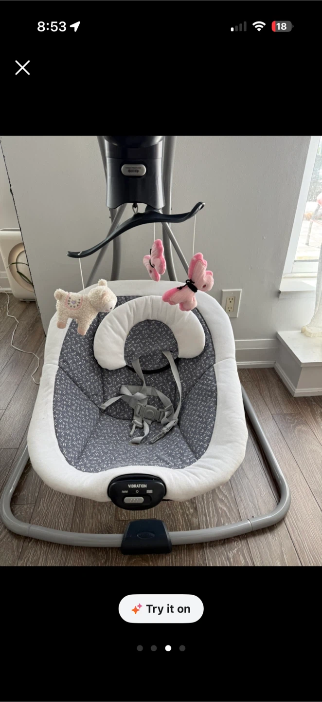 Graco Baby Swing with Vibration - photo 3