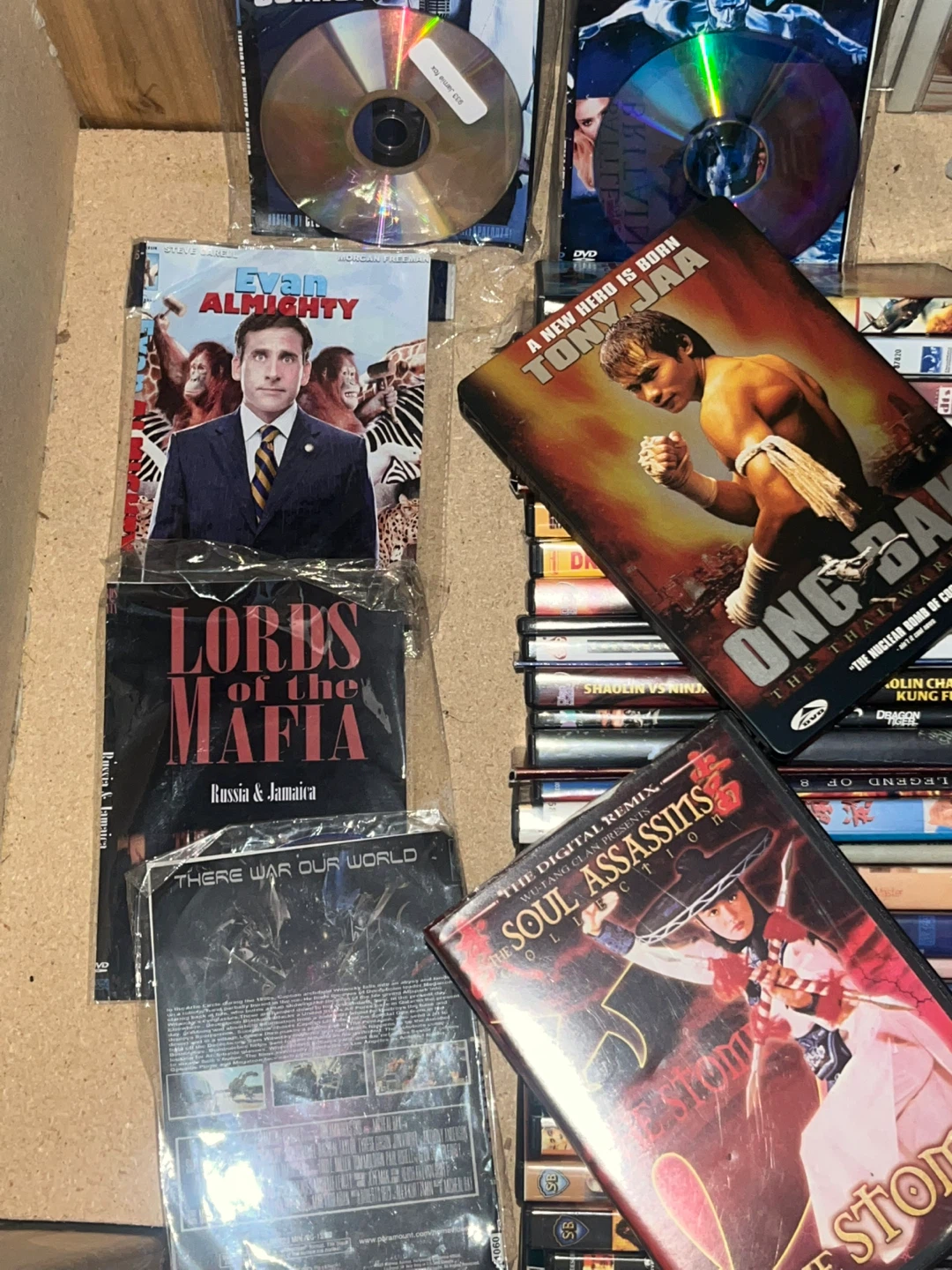 DVD kung fu martial arts movies rare hard to find over 40 DVDs