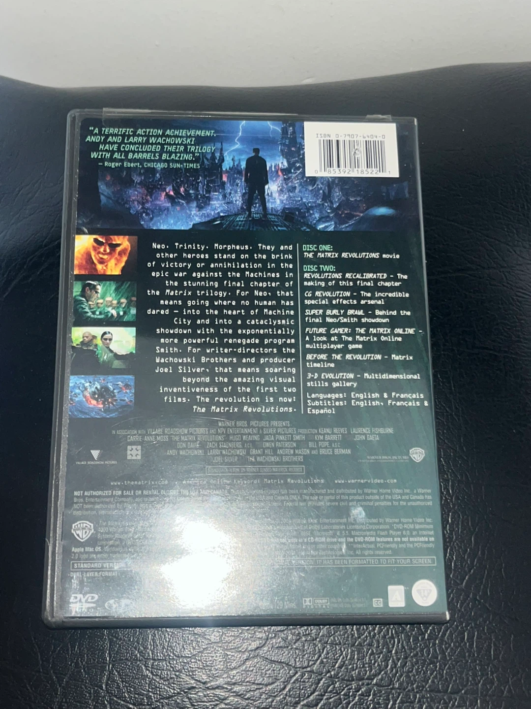 The Matrix Revolutions 2-Disc Full-Screen Edition DVD - photo 4