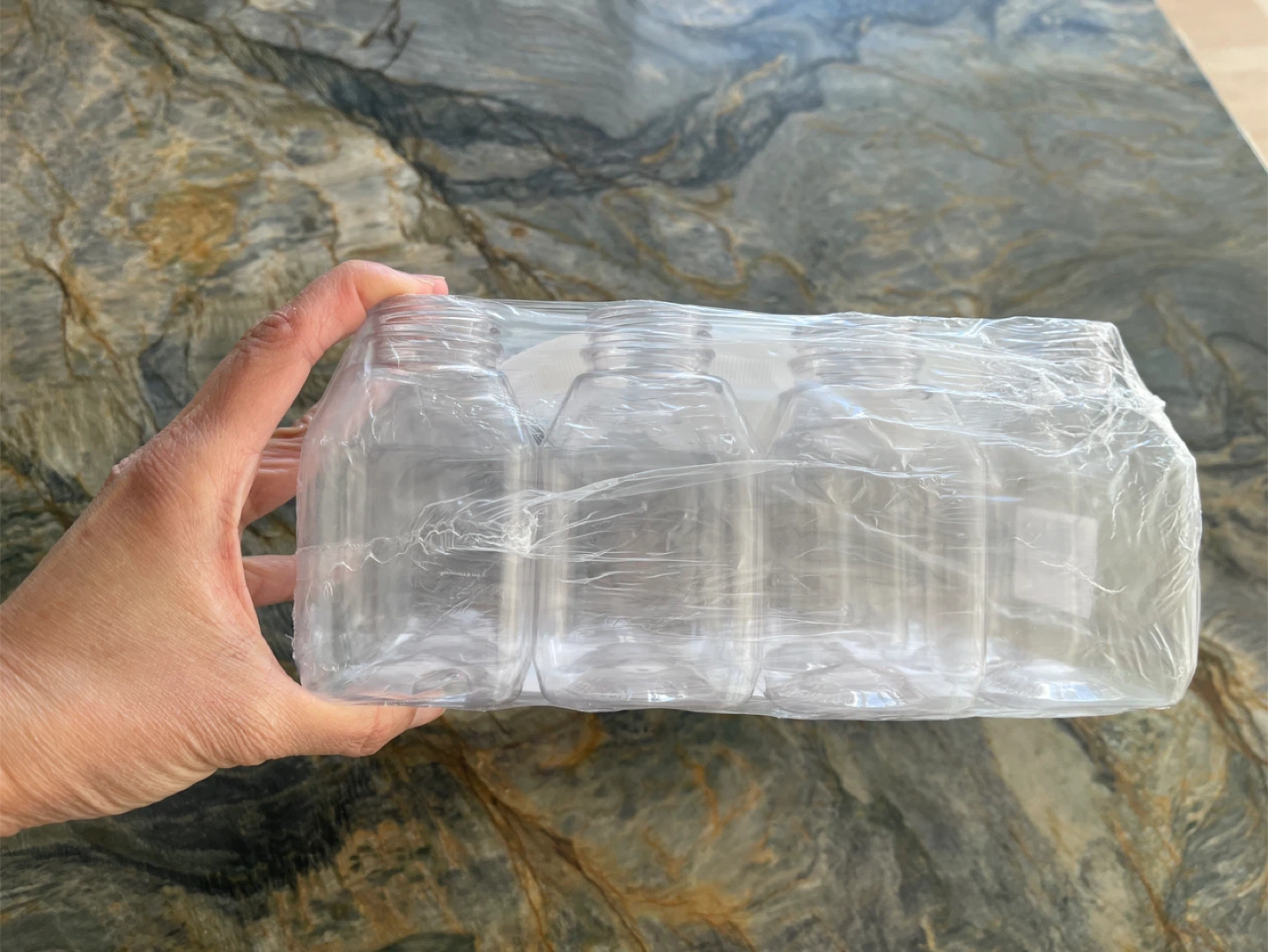 Clear Juice Containers - 8 oz, 12 Pack - photo 2