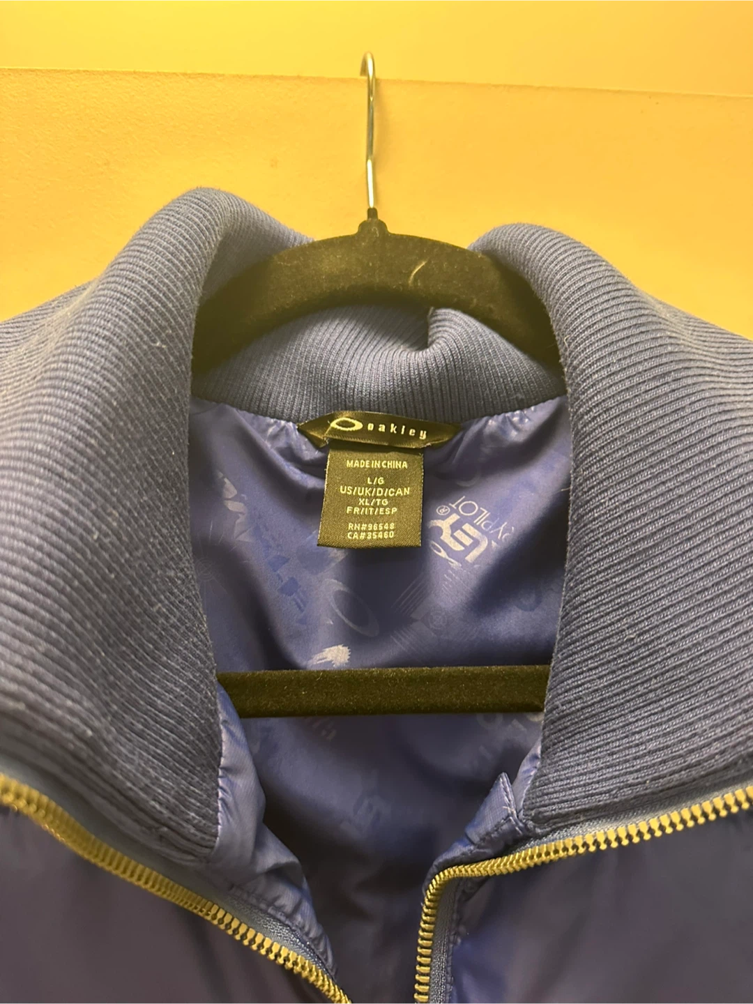 Oakley Puffer Vest - Blue - Size L - photo 3