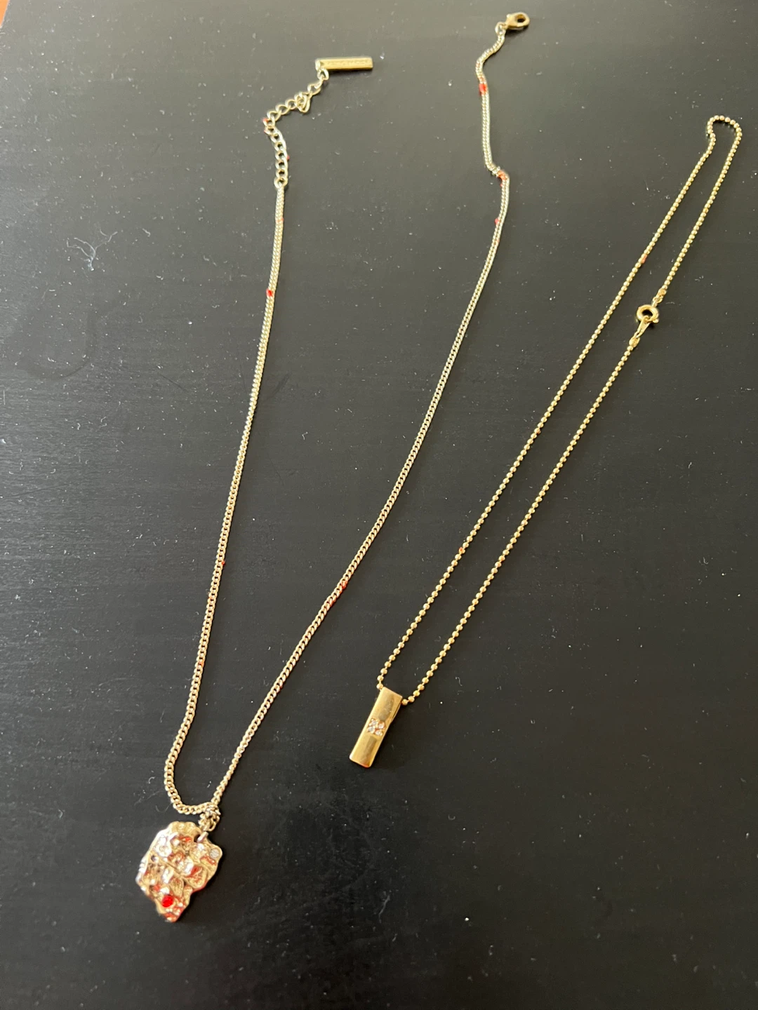 Gold Tone Necklaces Set