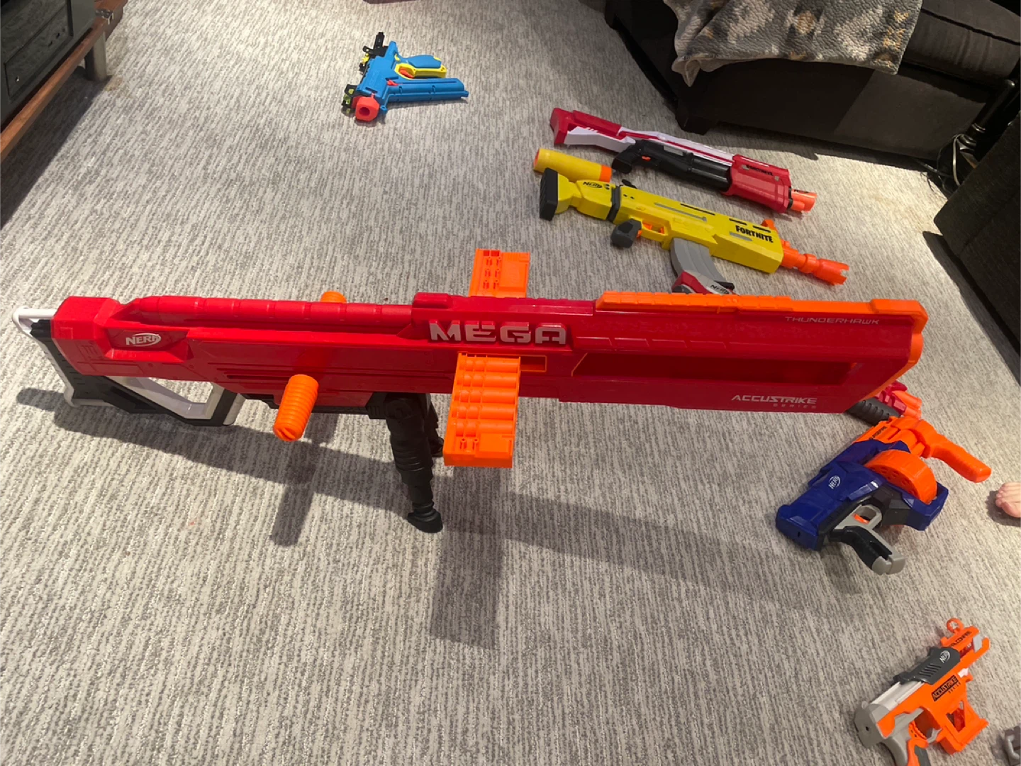 Nerf Accustrike Thunderhawk Mega Blaster - photo 2