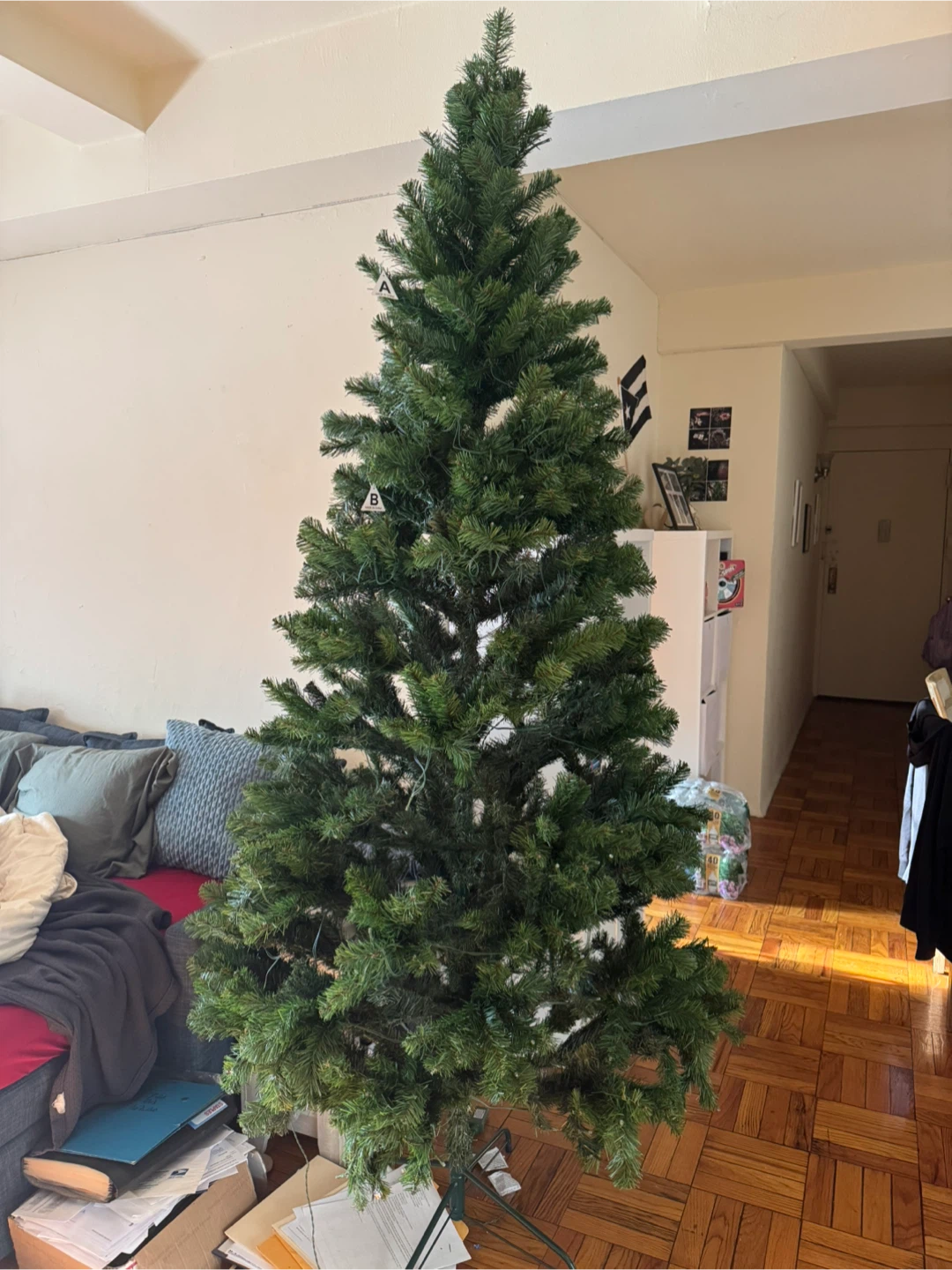 Wondershop Alberta Spruce Lit Tree - 7.5' Tall