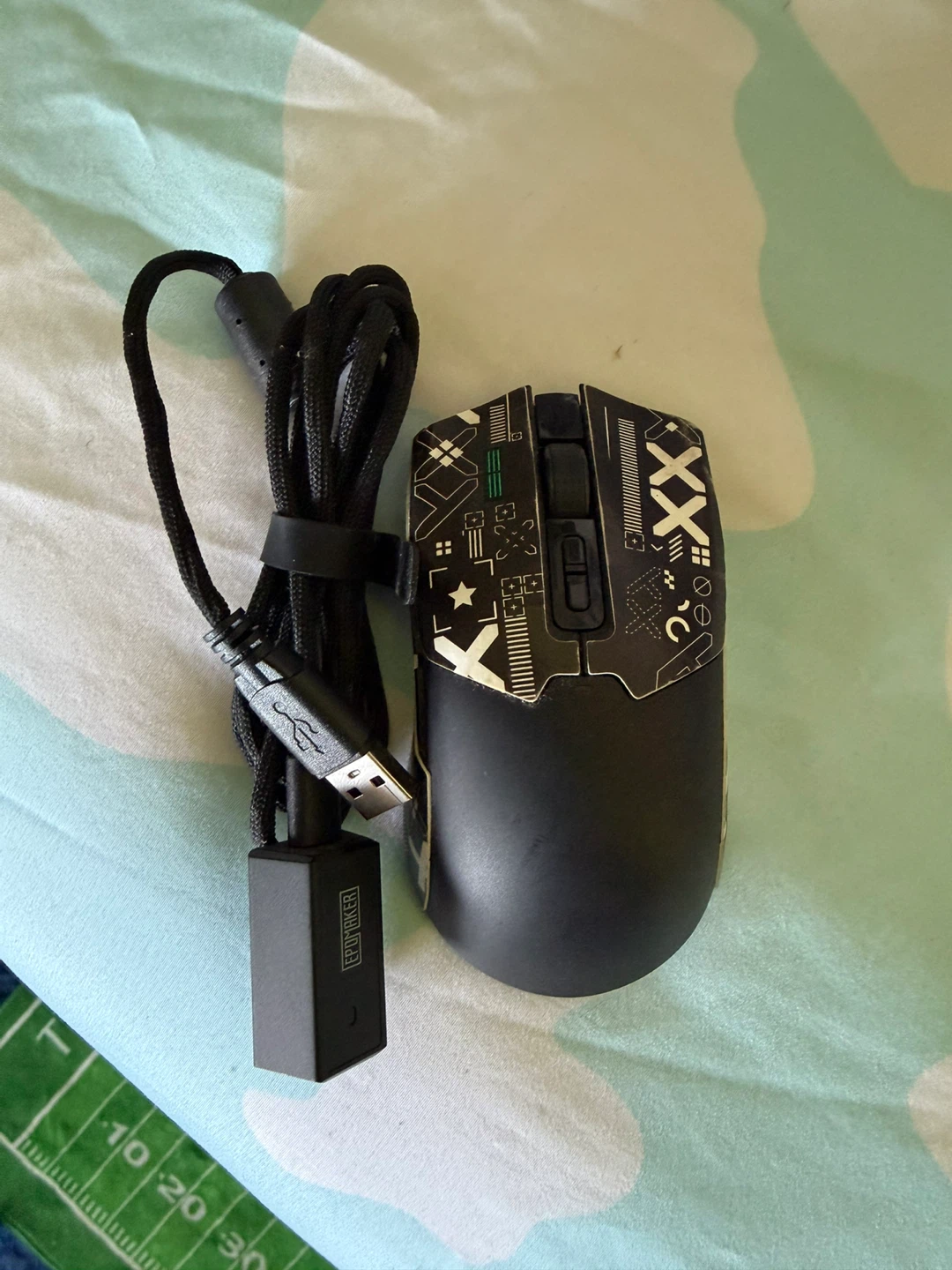 EPOMAKER Click Gaming Mouse Wireless 2.4Ghz Black