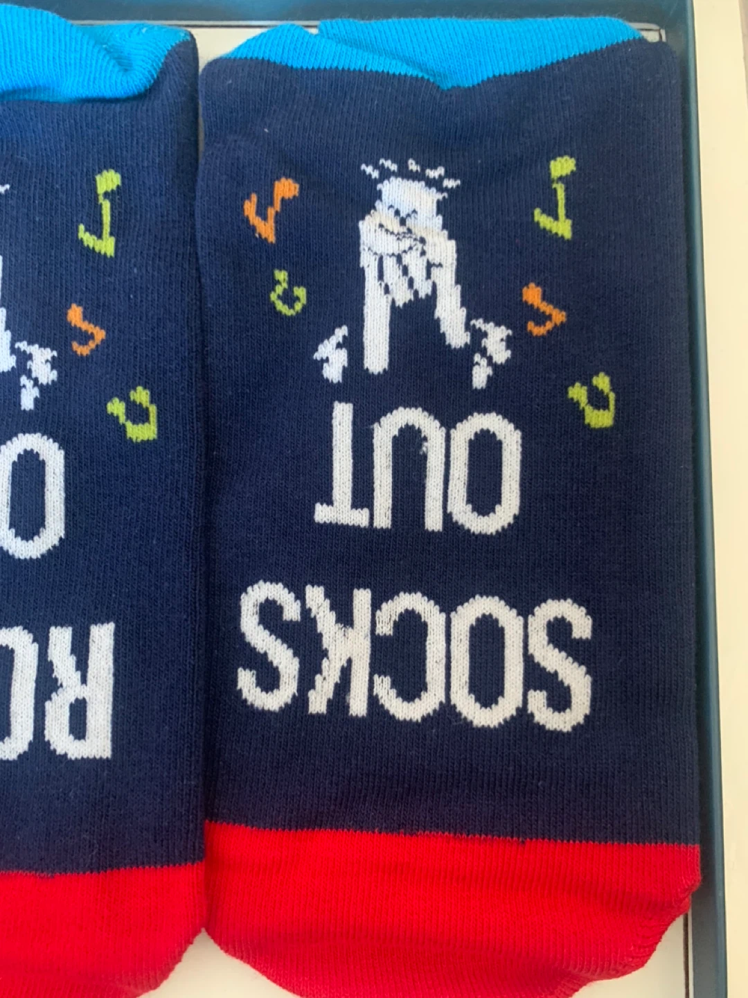Guitar Rock Rock Socks Out Crew Socks - photo 5
