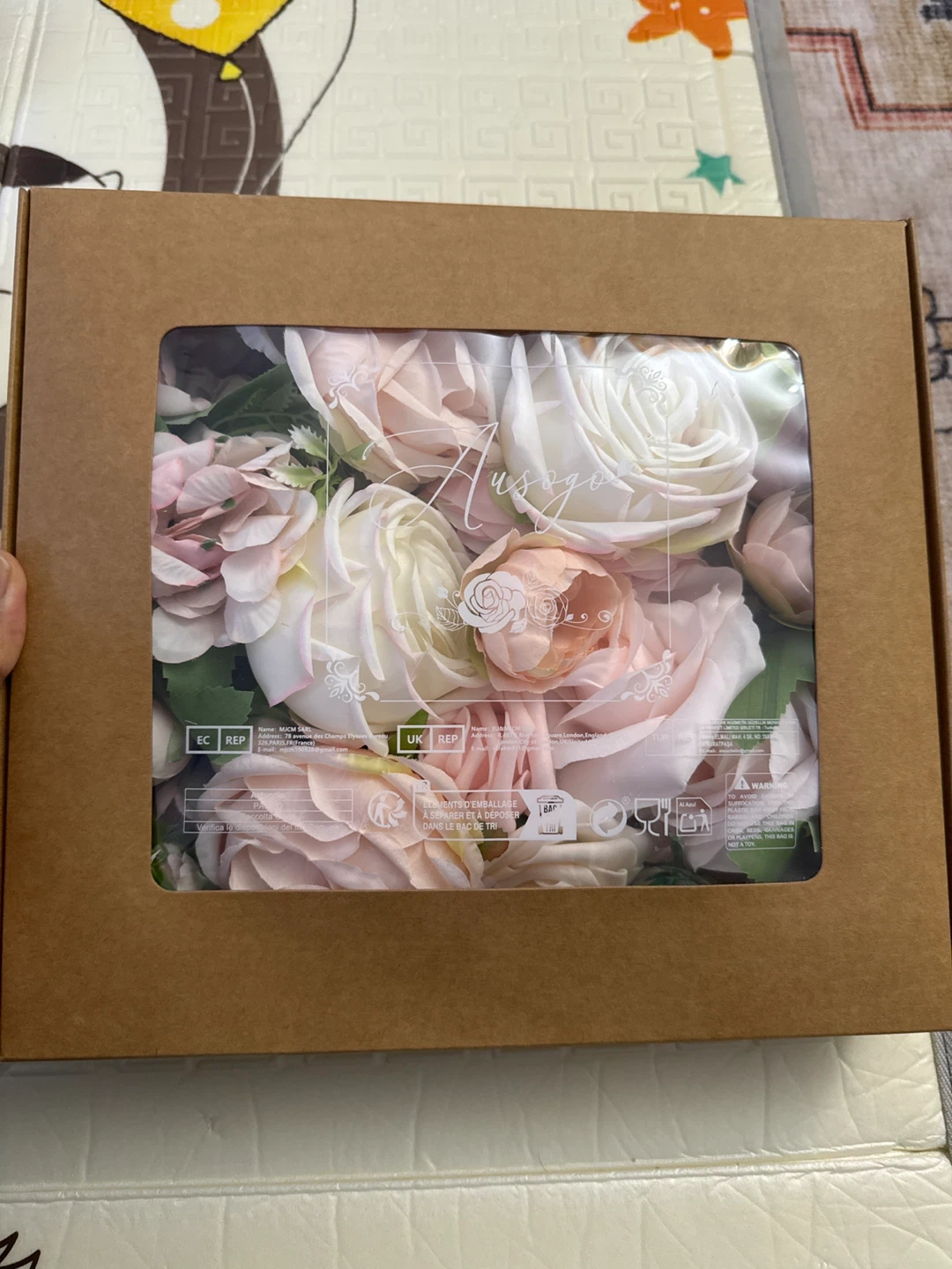 Artificial Flower Arrangement Box