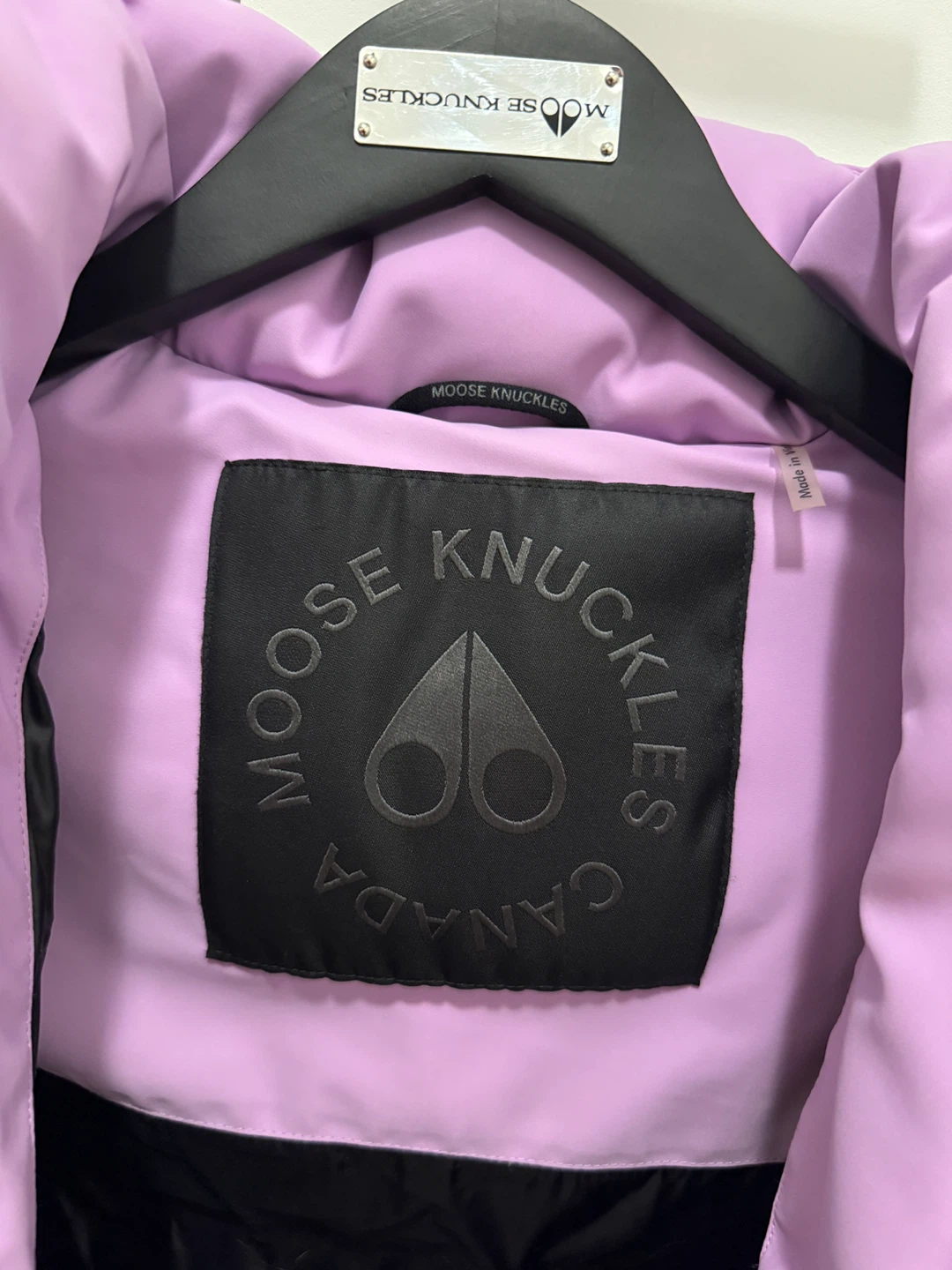 Moose Knuckles Puffer Jacket - Lilac - photo 3