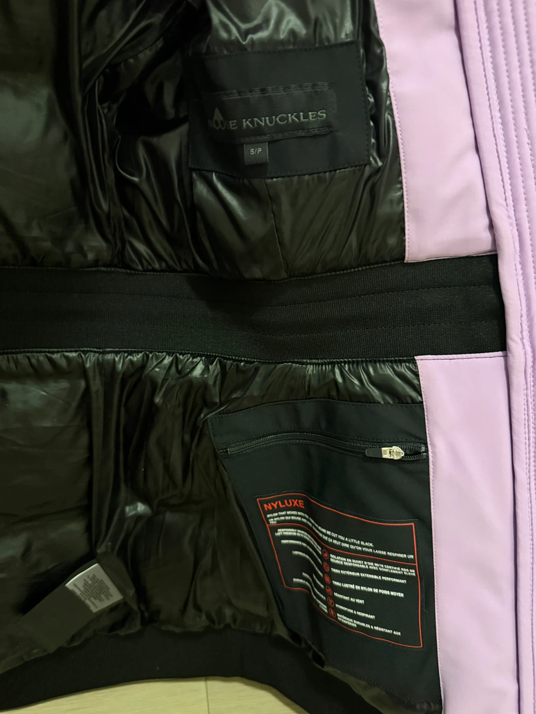 Moose Knuckles Puffer Jacket - Lilac - photo 4