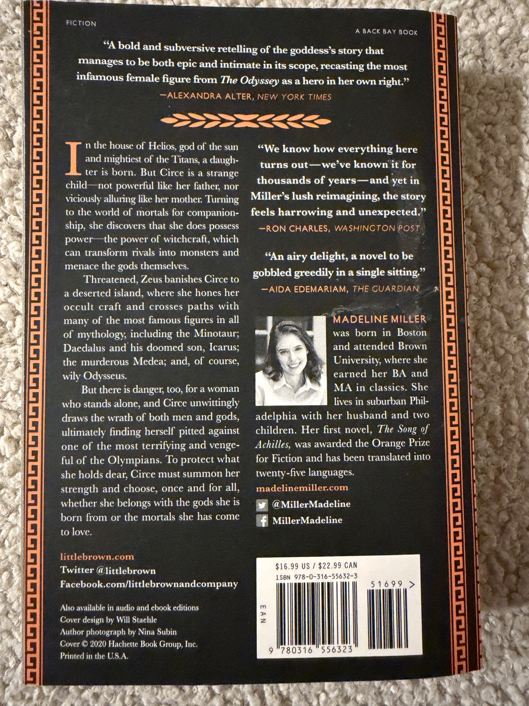Circe by Madeline Miller - Paperback Fiction Book - photo 2