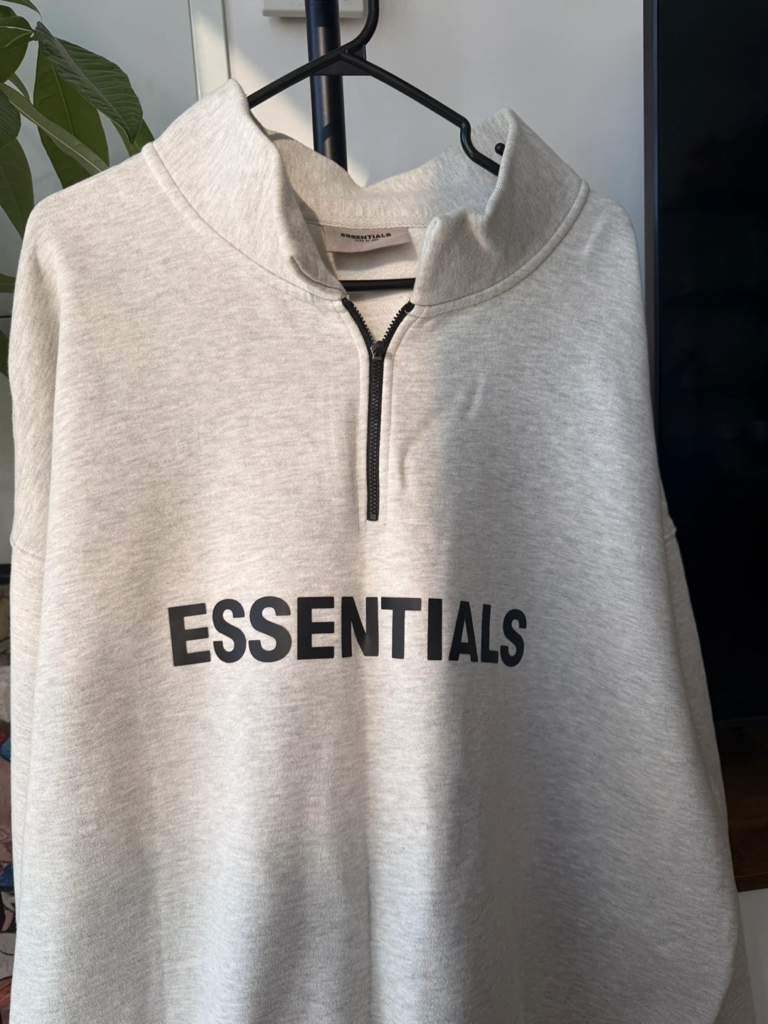 Fear of God Essentials Quarter Zip Pullover Sweatshirt - photo 2