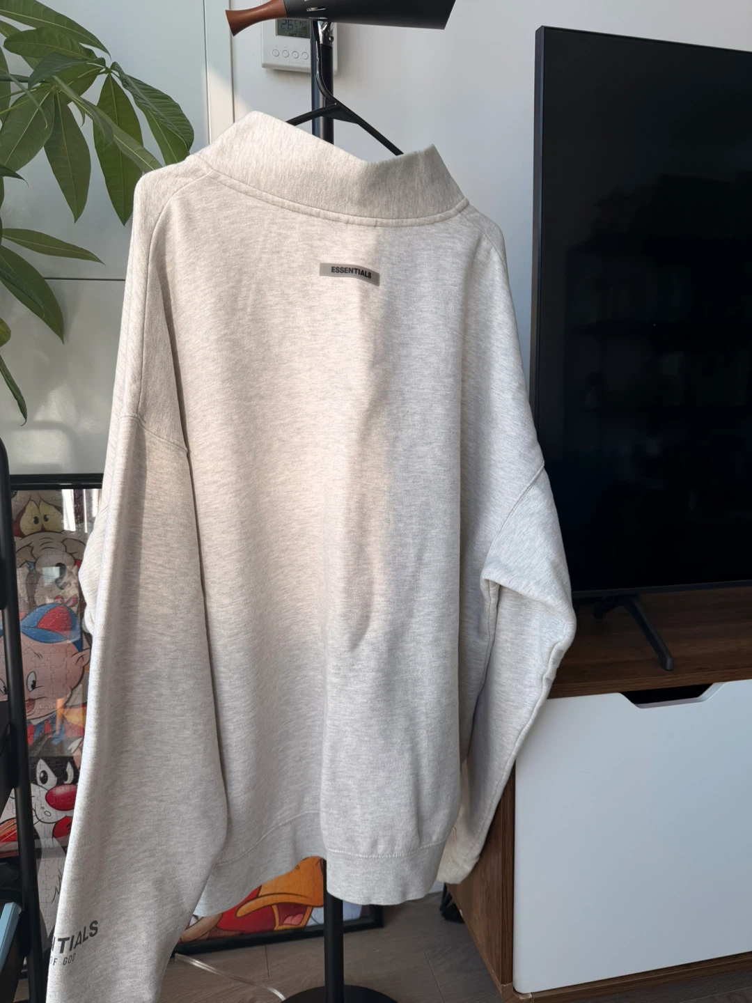 Fear of God Essentials Quarter Zip Pullover Sweatshirt - photo 5