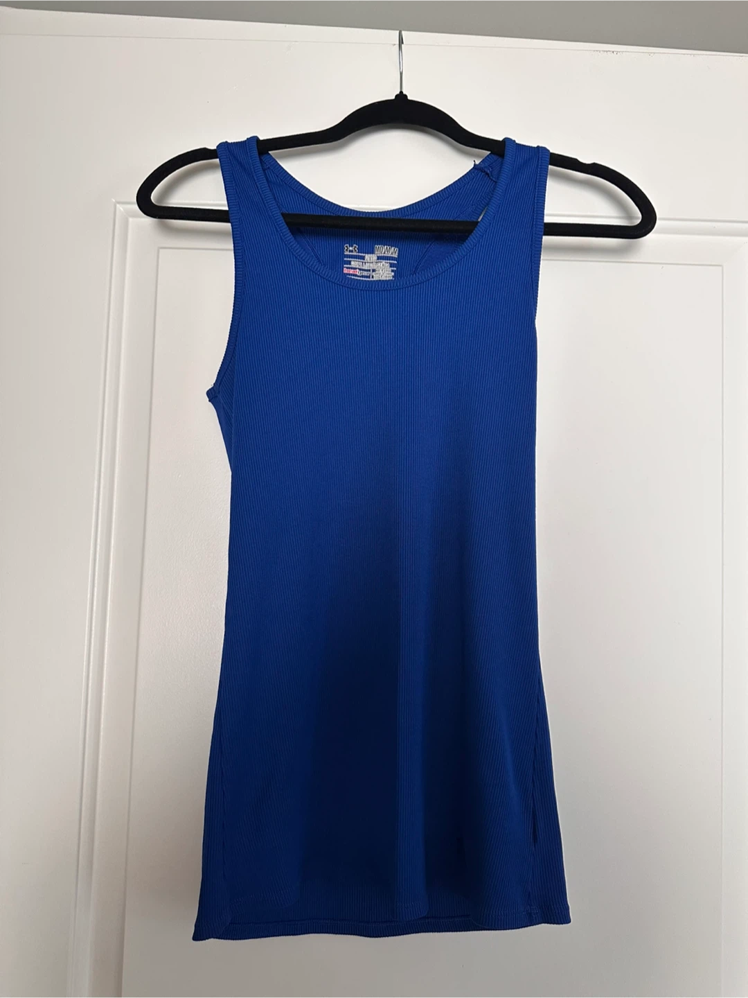 Under Armour Blue Ribbed Tank Top