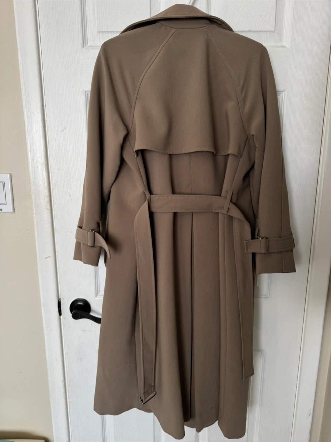 Taupe Trench Coat oak and fort - photo 2