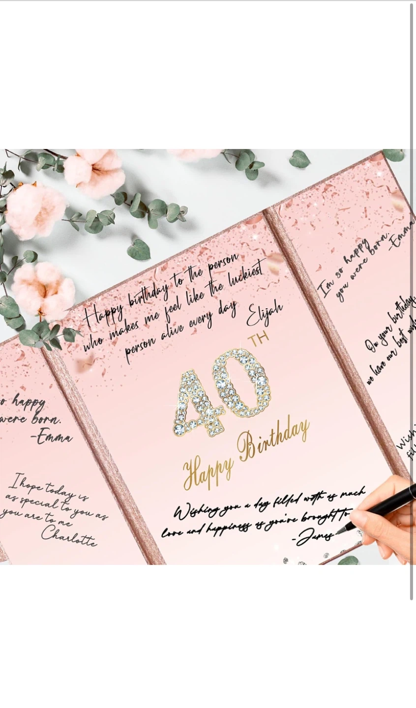 Saburrnity 40th Birthday Pop-Up Card