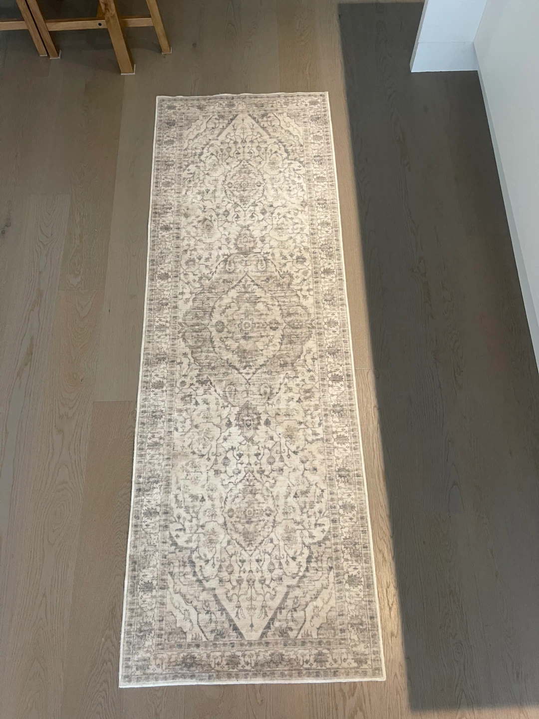 Small runner floor rug (boho vintage)