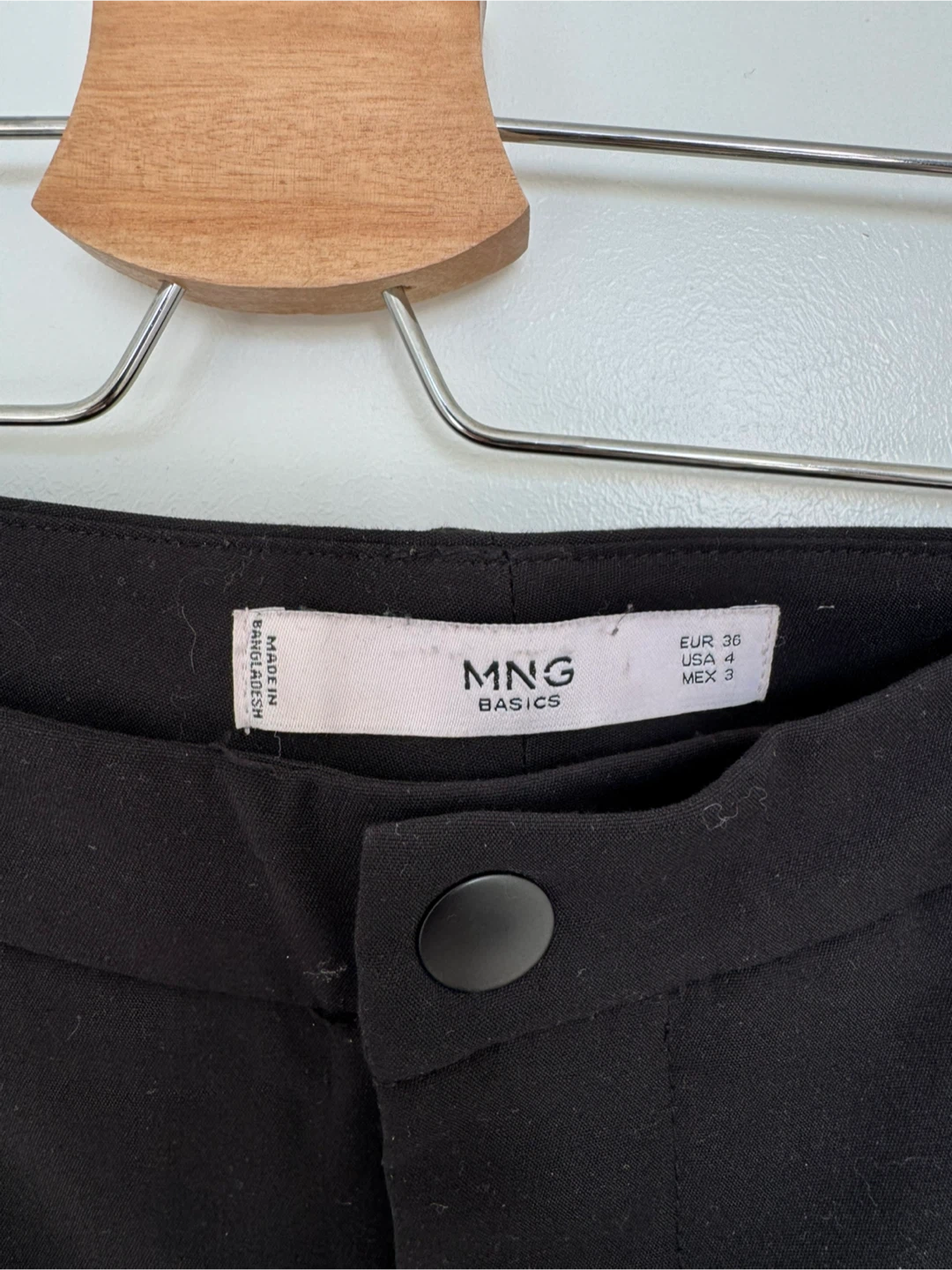 Mango Basics Black Cropped Trousers - photo 2