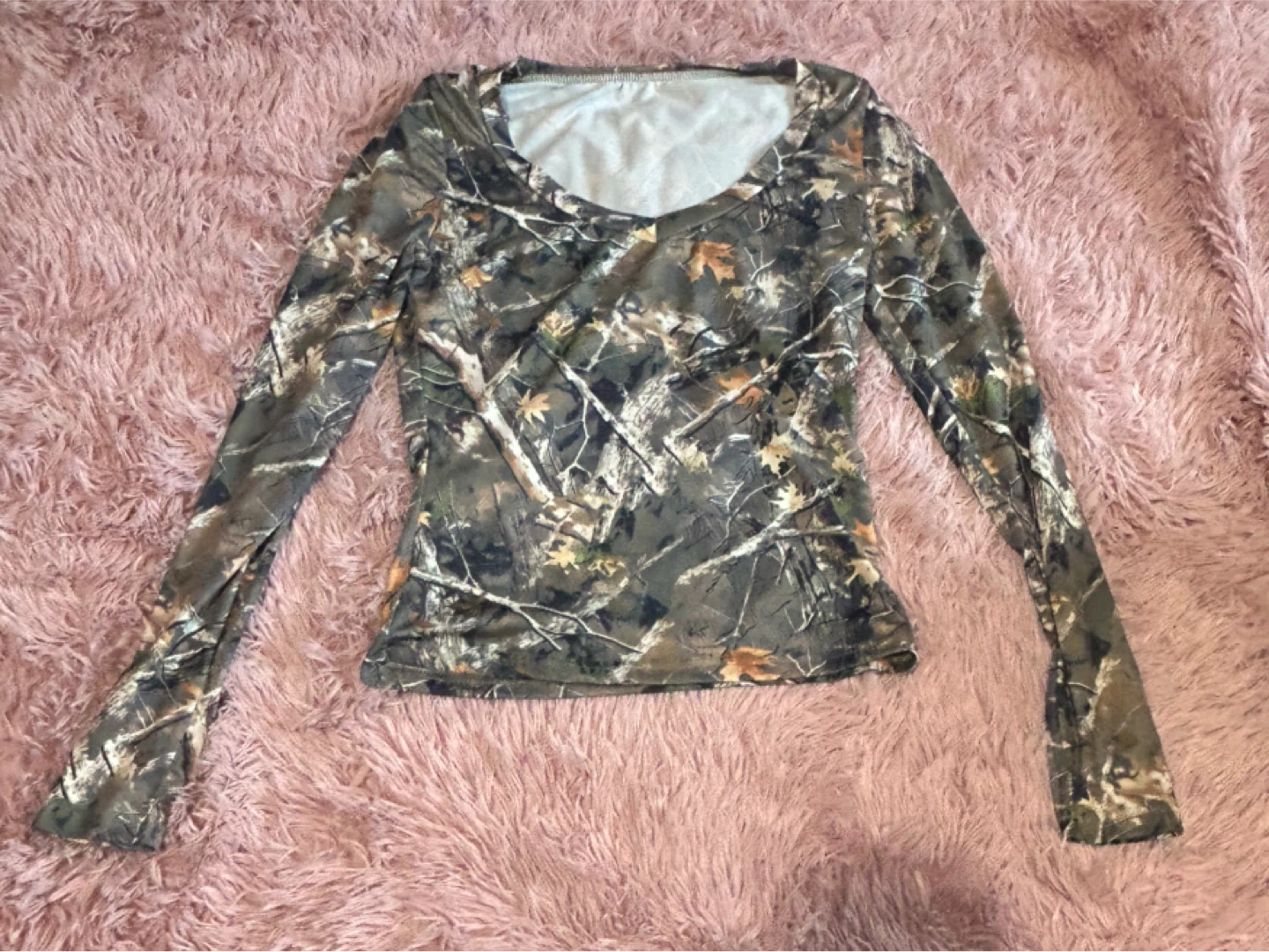 Long Sleeve Camo T-Shirt
