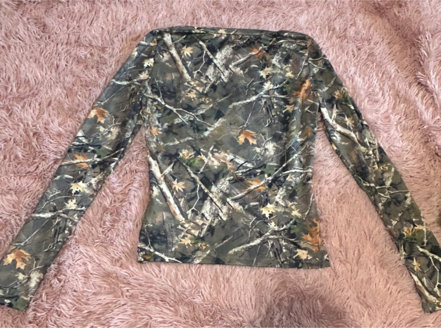 Long Sleeve Camo T-Shirt - photo 2