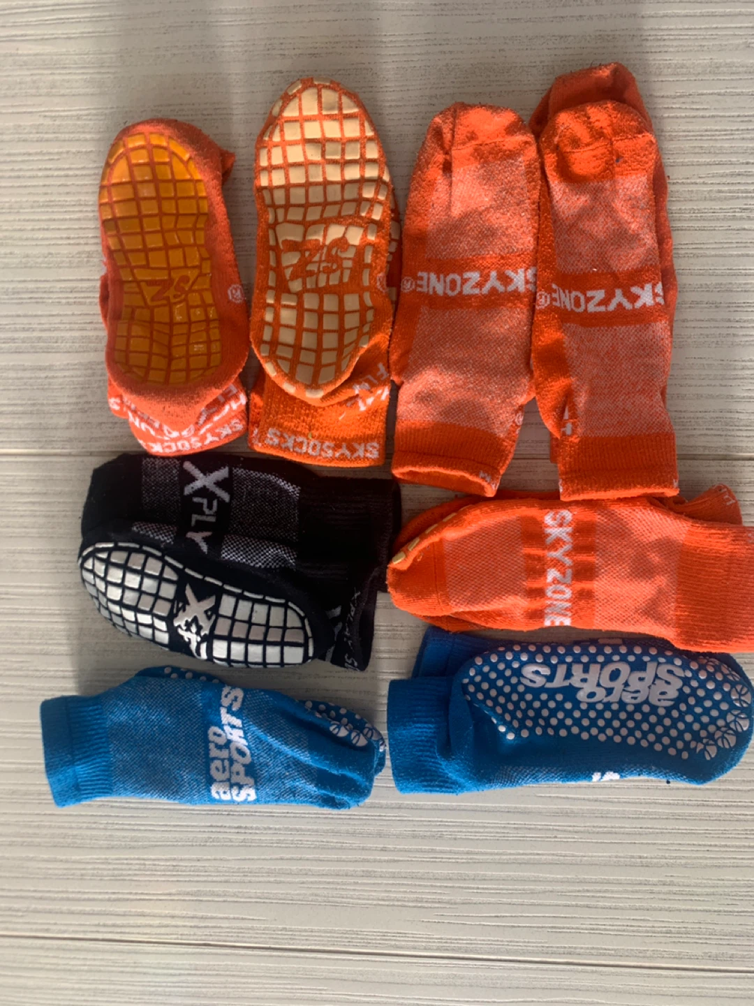 Grip Socks Bundle (Sky Zone, Aero Sports, Pzazz)