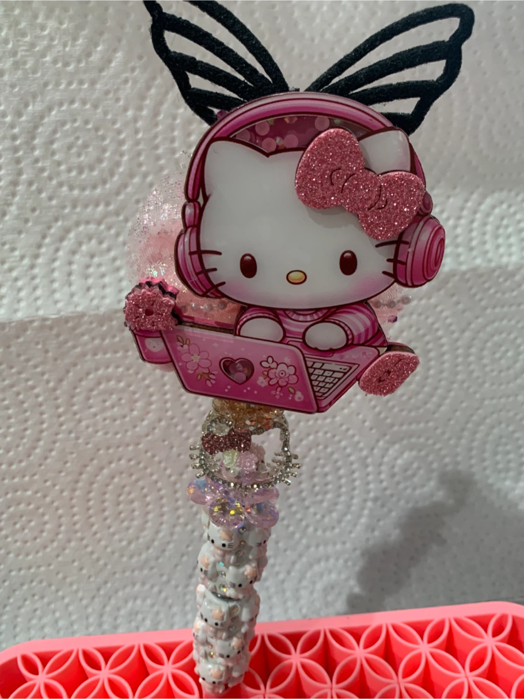 Hello Kitty fancy pen with Butterfly Accent - photo 2