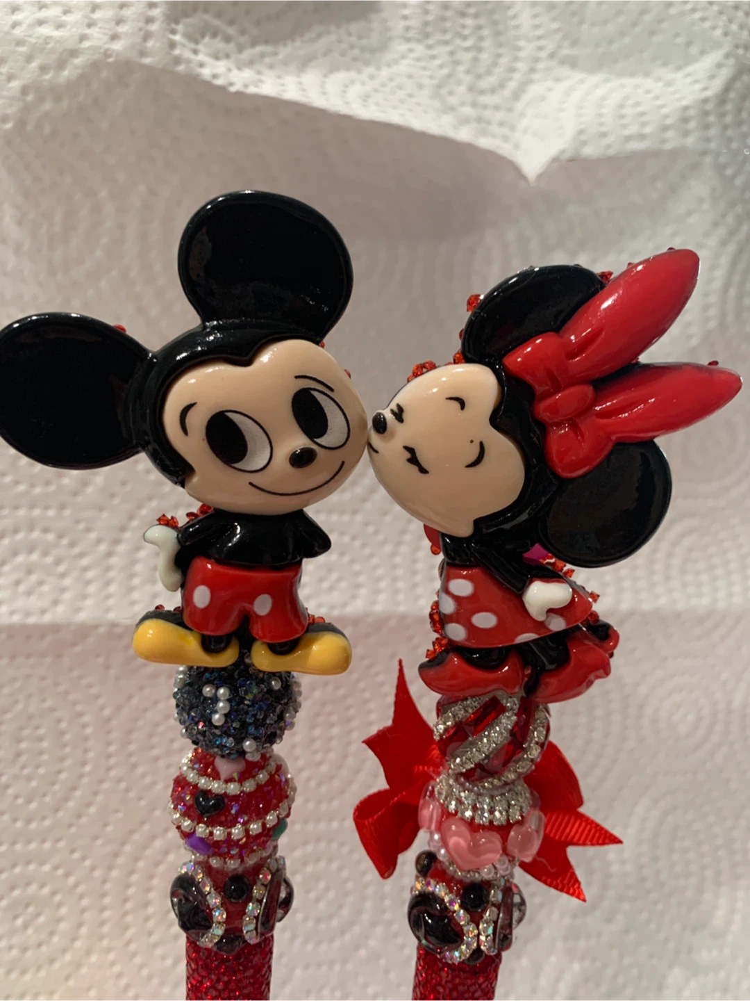 $20 each Minnie & Mickey Mouse Bling fancy Pens